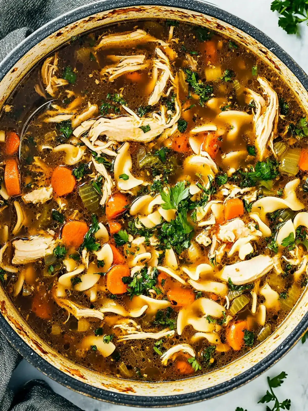 Flu Fighter Chicken Noodle Soup for Ultimate Comfort and Care 2 Flu Fighter Chicken Noodle Soup