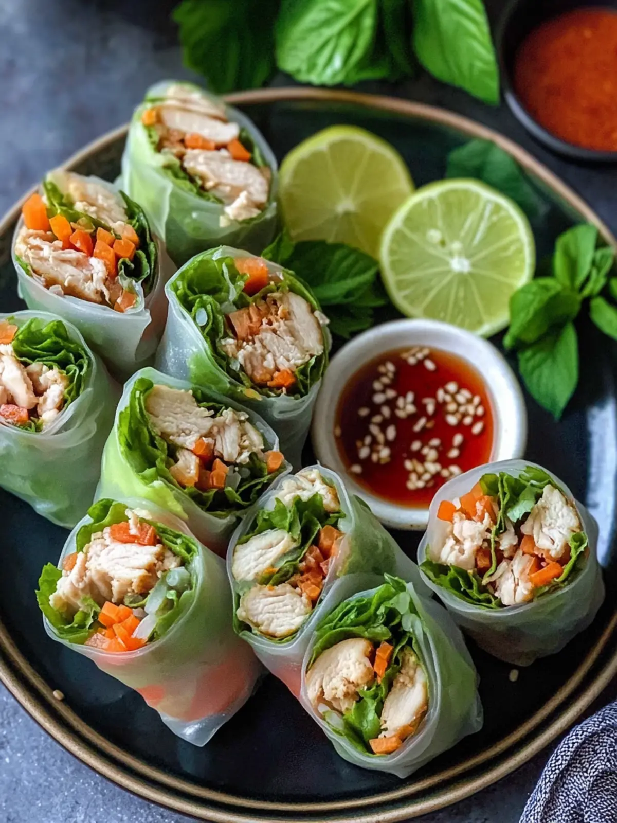Fresh Chicken Spring Rolls: A Healthy Twist You ll Love 2 Chicken Spring Rolls