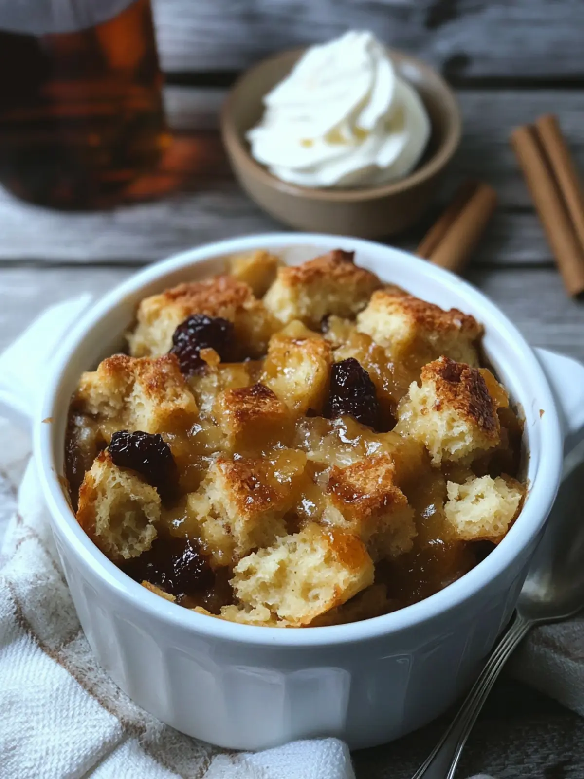 Irish Whiskey Bread Pudding