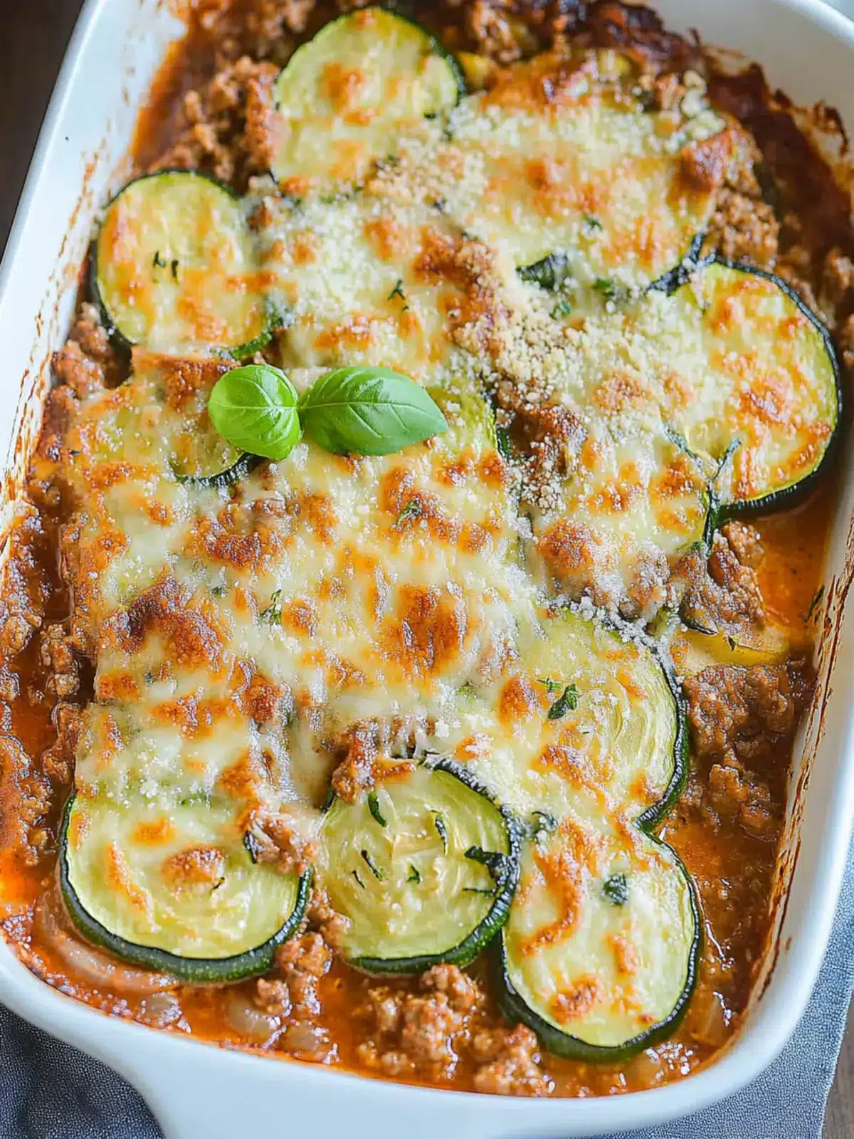 Ground Beef Zucchini Casserole: A Cozy Family Favorite 3 Ground Beef Zucchini Casserole