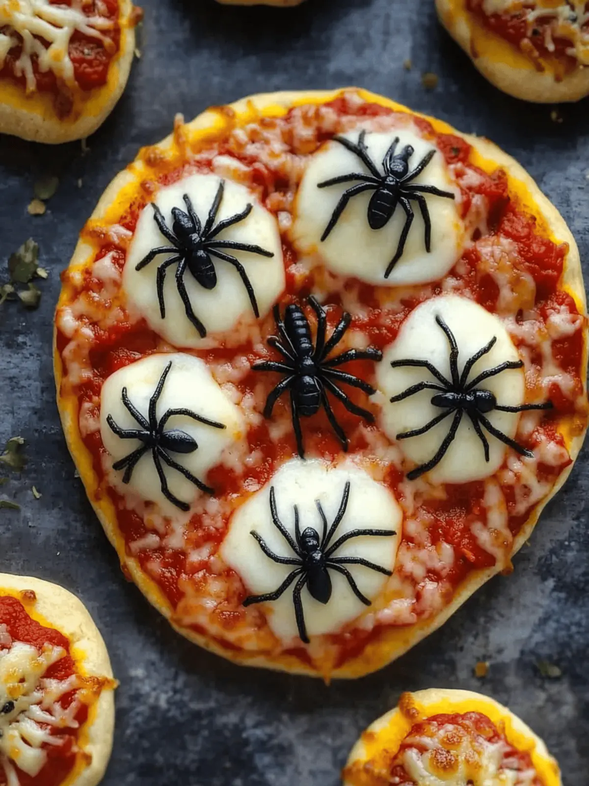 Spooky Spider Pizza Recipe for a Fun Halloween Treat 3 Spider Pizza