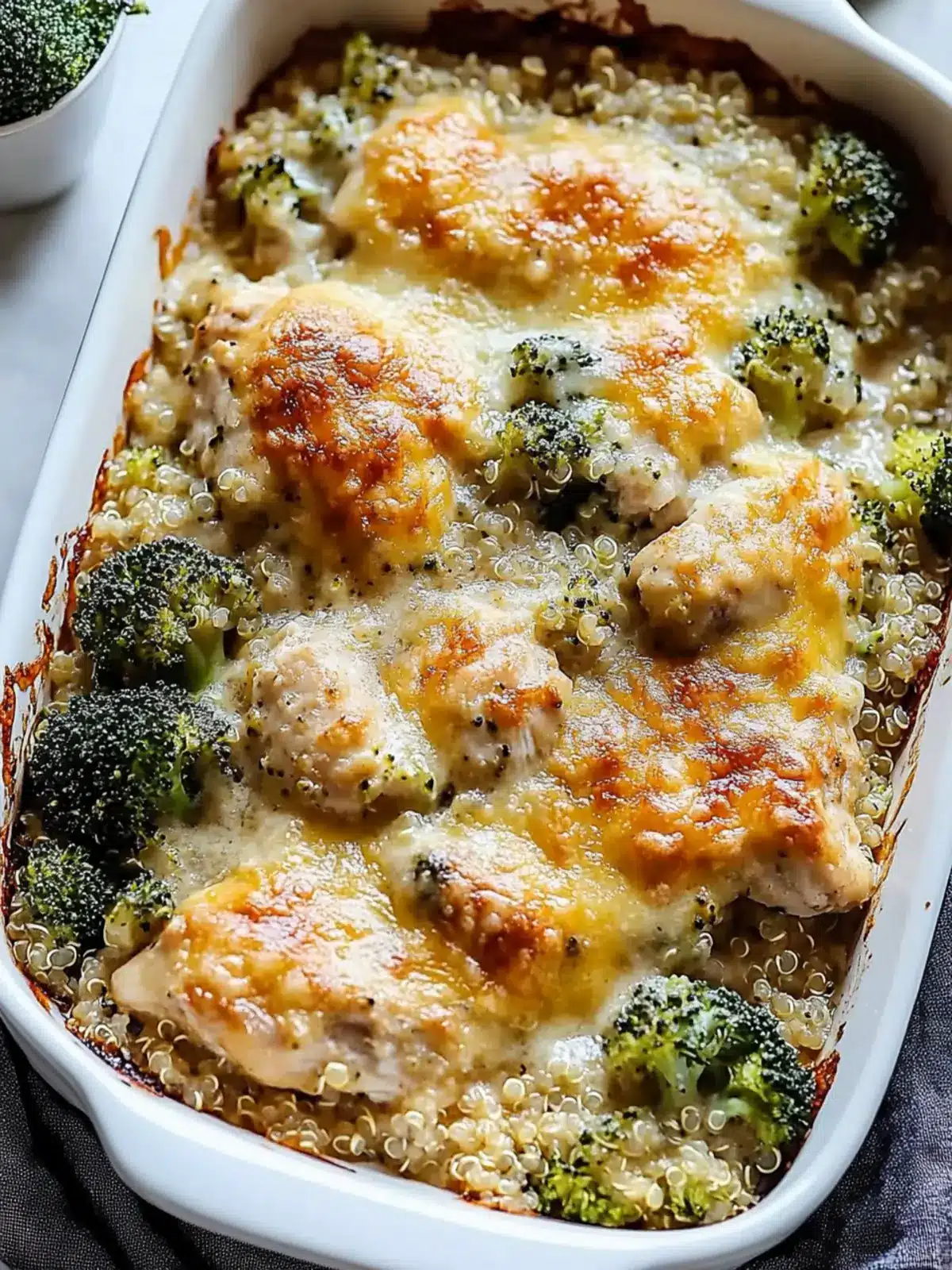 Cheesy Chicken and Broccoli Quinoa Bake for Cozy Nights 3 Cheesy Chicken and Broccoli Quinoa Bake