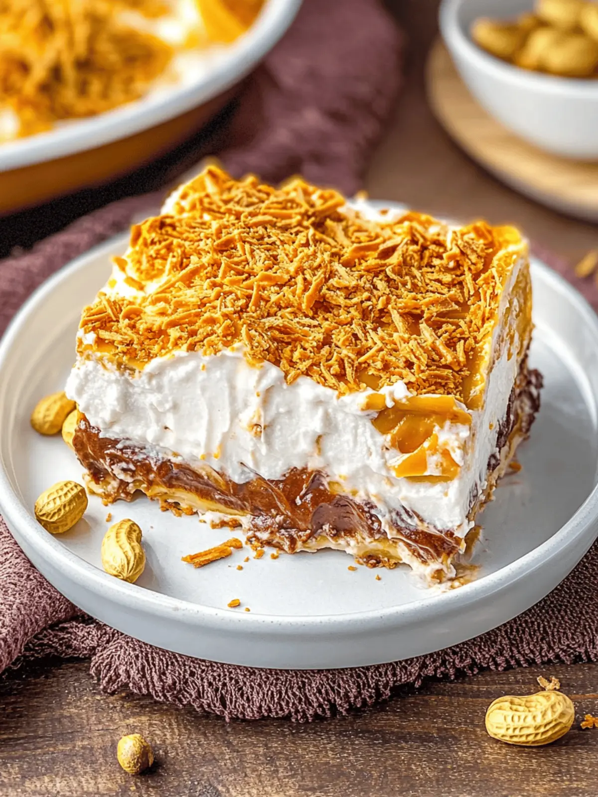 Decadent No-Bake Chocolate Peanut Butter Lasagna Delight 4 Chocolate Peanut Butter Lasagna