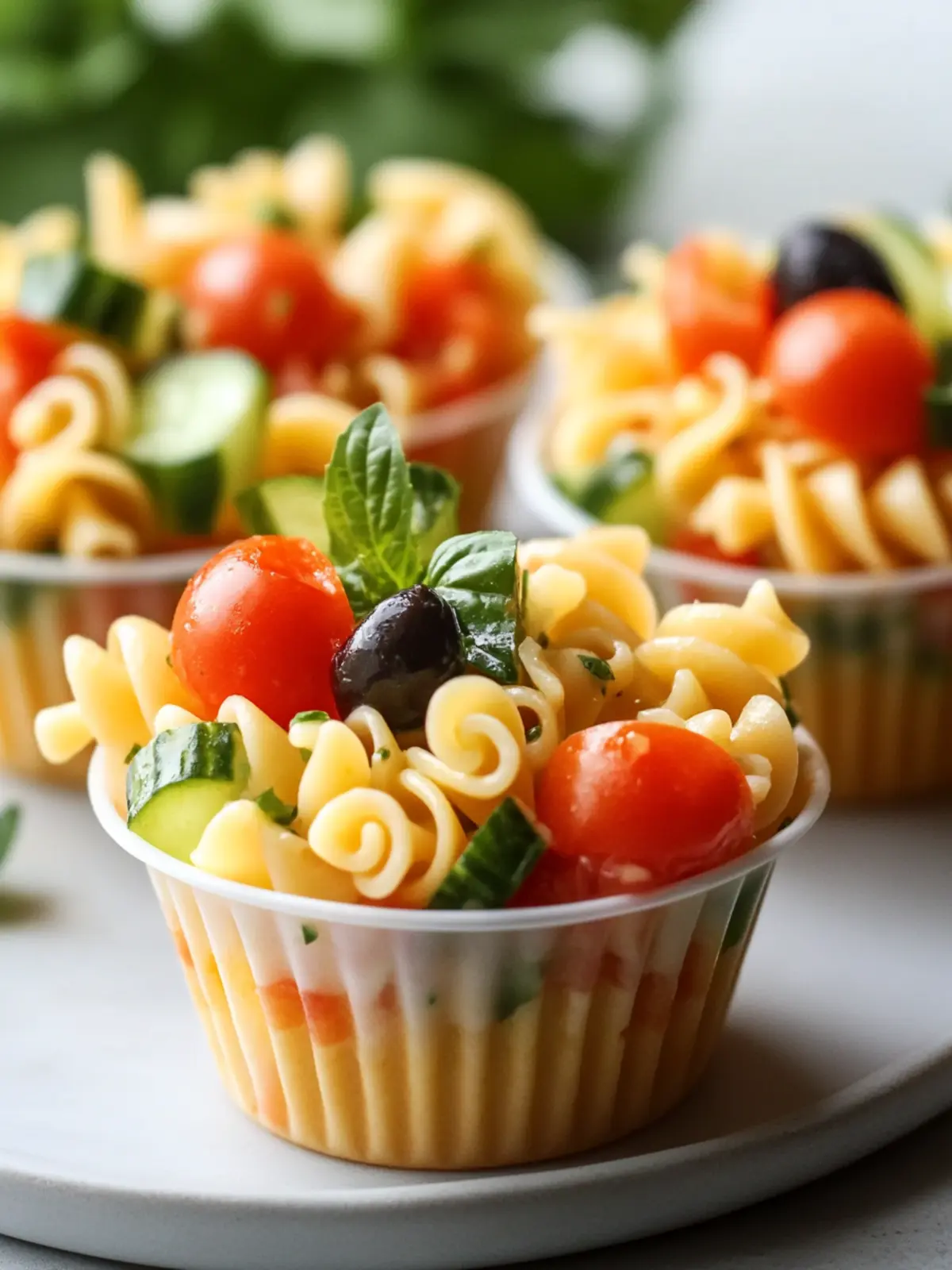 Pasta Salad Cups