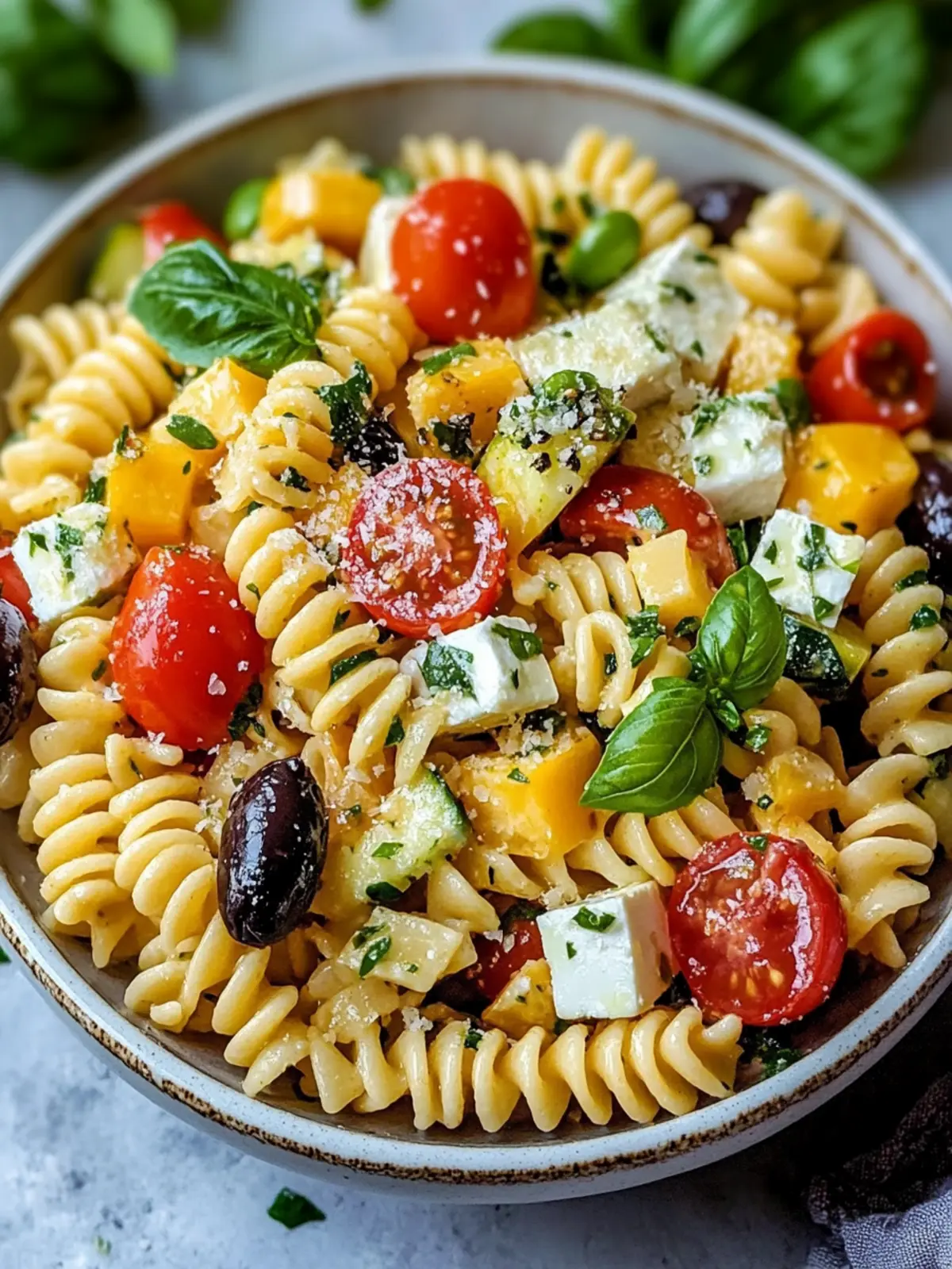Horiatiki Pasta Salad