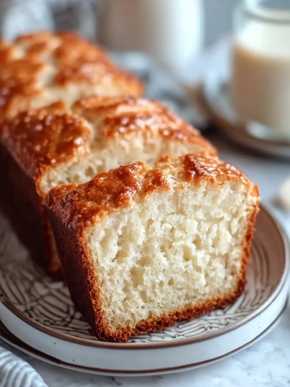 Vanilla Eggnog Bread