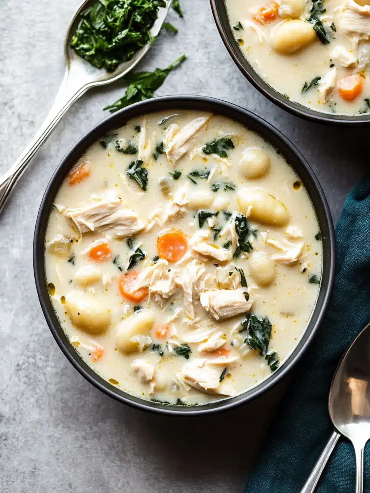 Crockpot Chicken Gnocchi Soup