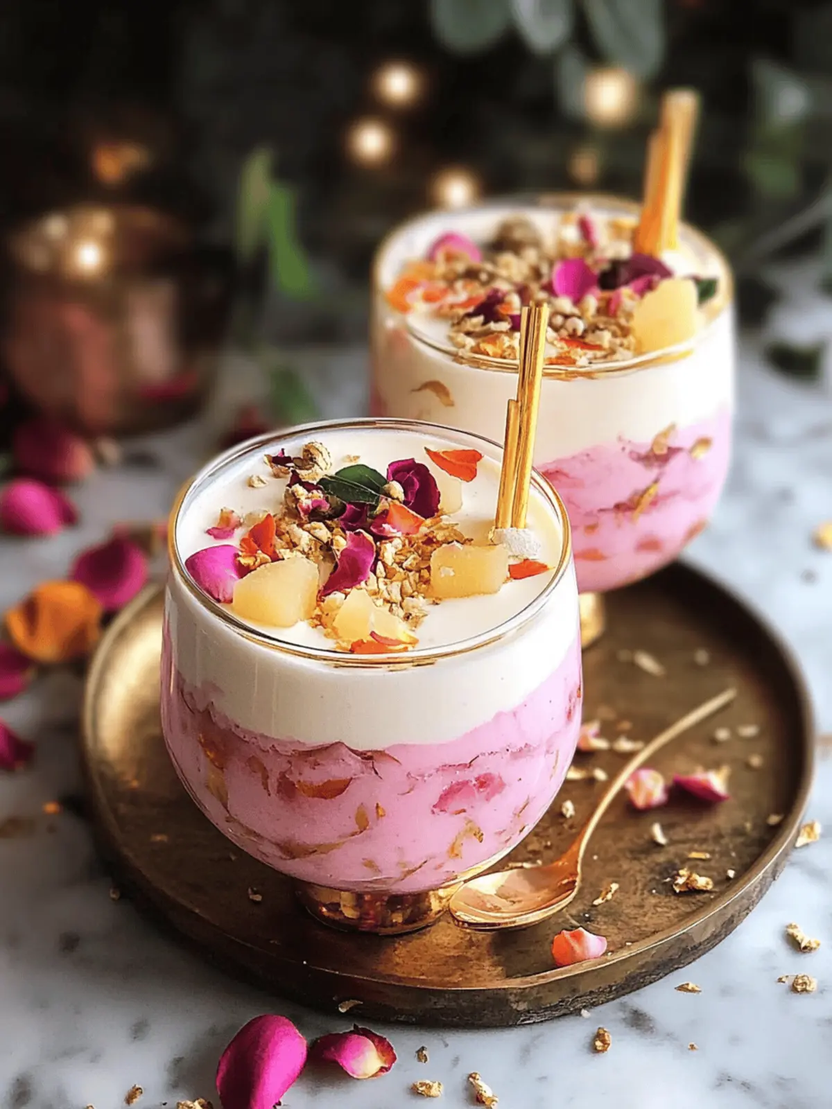 Delightful Rose Rasmalai Falooda: A Festive Fusion Treat 4 Rose Rasmalai Falooda