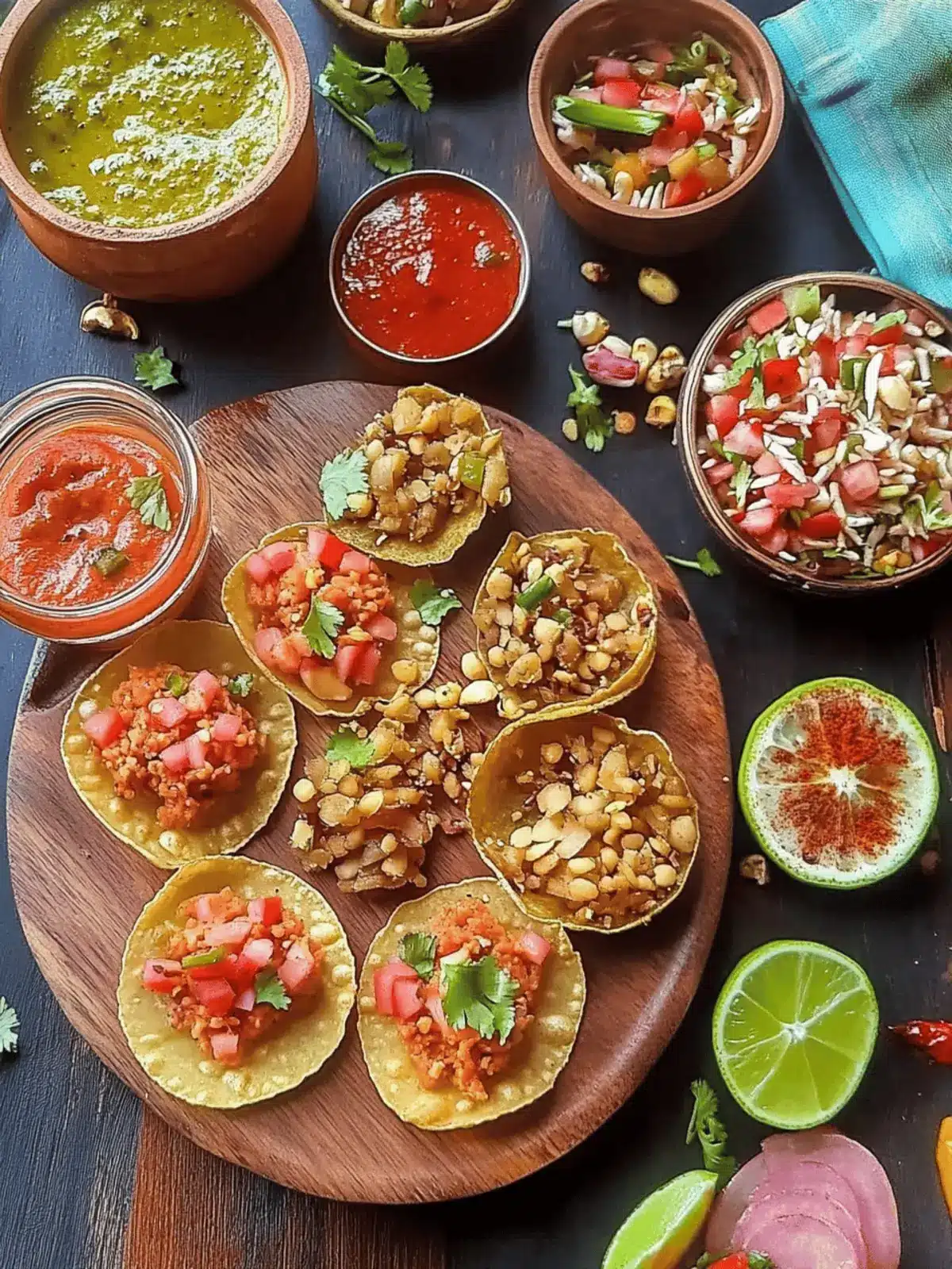 Delicious Masala Papad Platter for Festive Flavors at Home 2 Masala Papad Platter