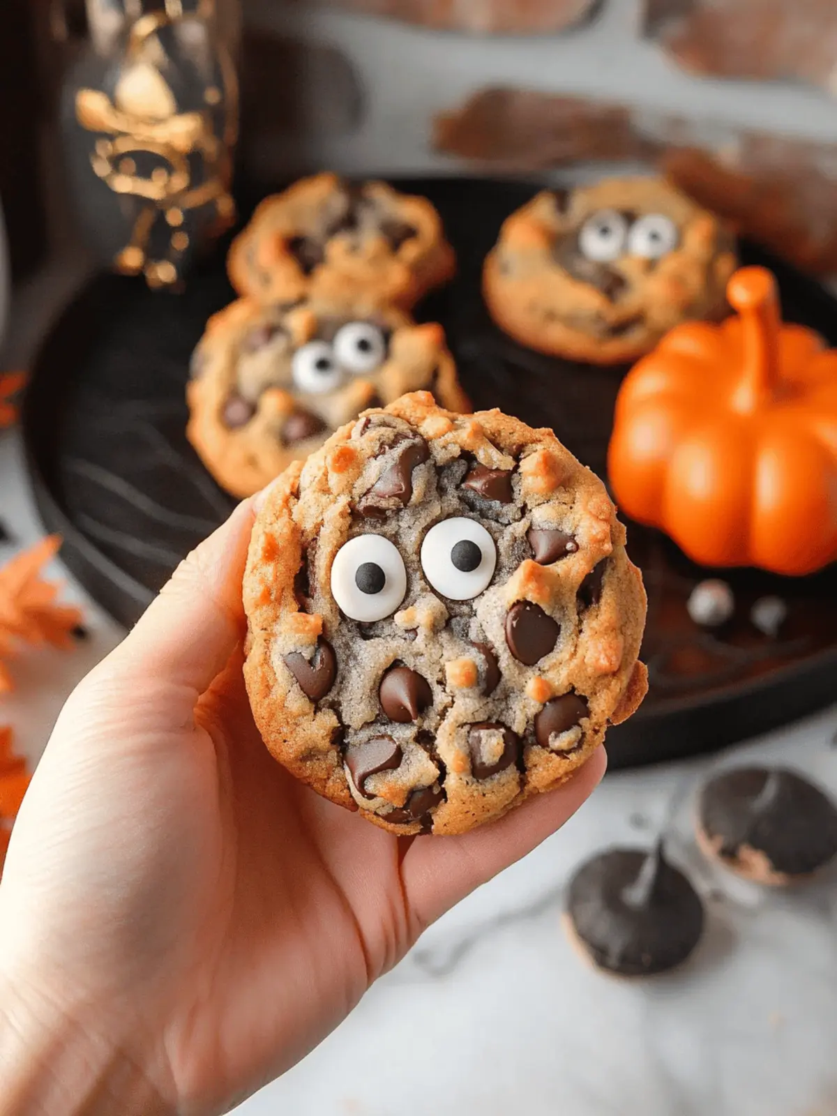 Halloween Chocolate Chip Cookies