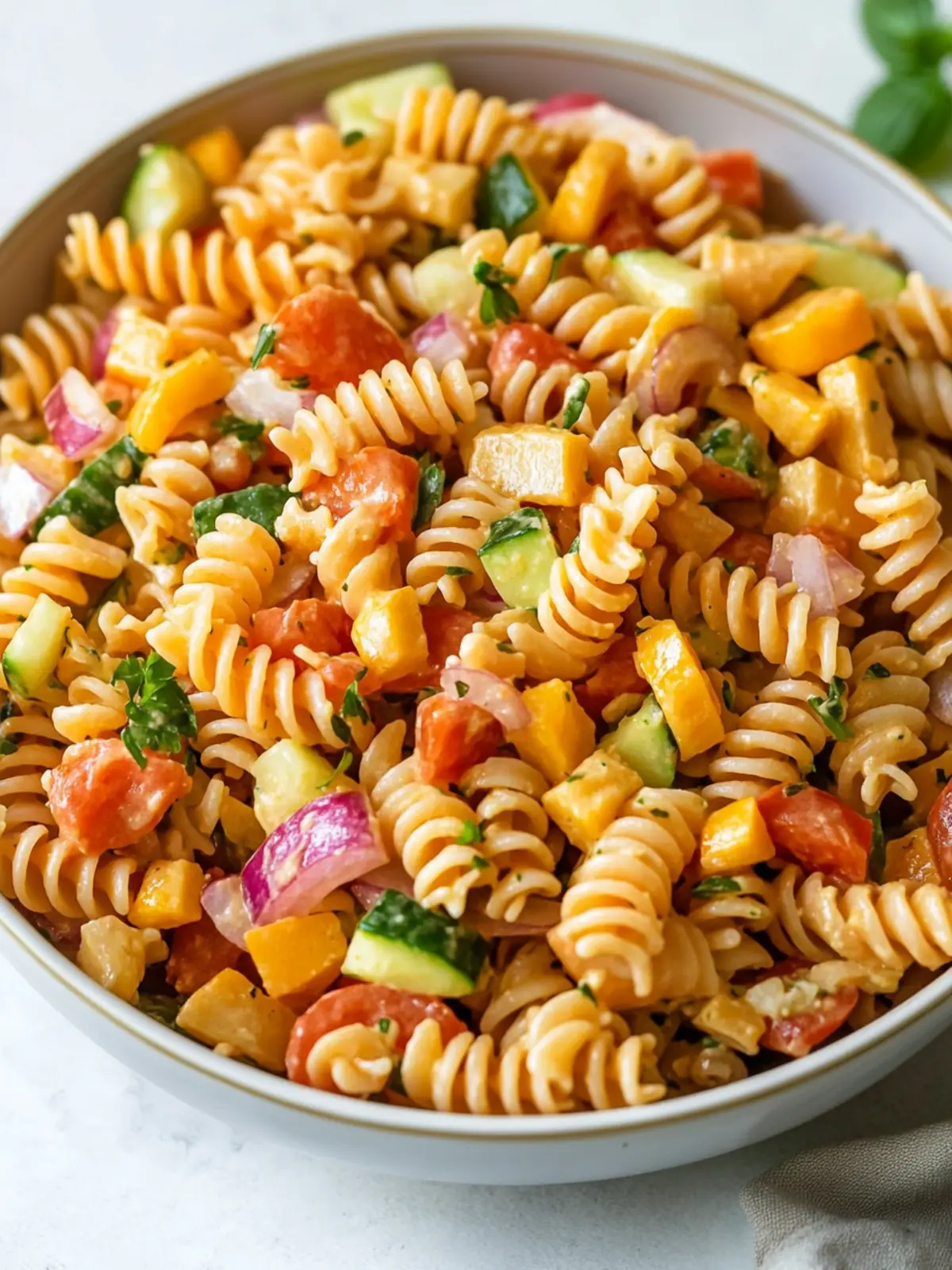 Zesty Supreme Pasta Salad