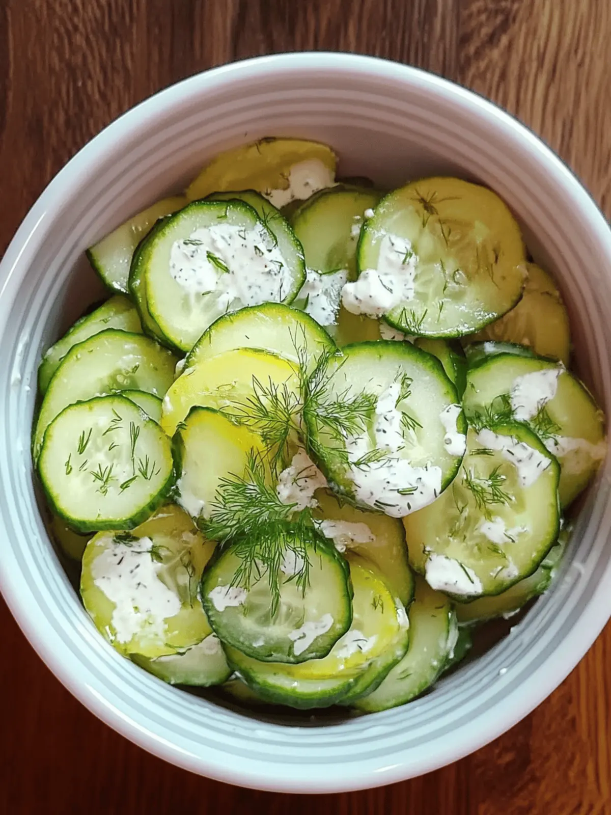 Pickle Juice Ranch Cucumber Salad: A Refreshing Summer Treat 3 Pickle Juice Ranch Cucumber Salad