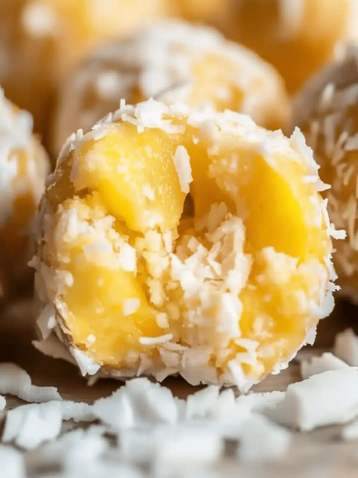 Tropical Pineapple Coconut Balls for a No-Bake Paradise 4 Tropical Pineapple Coconut Balls