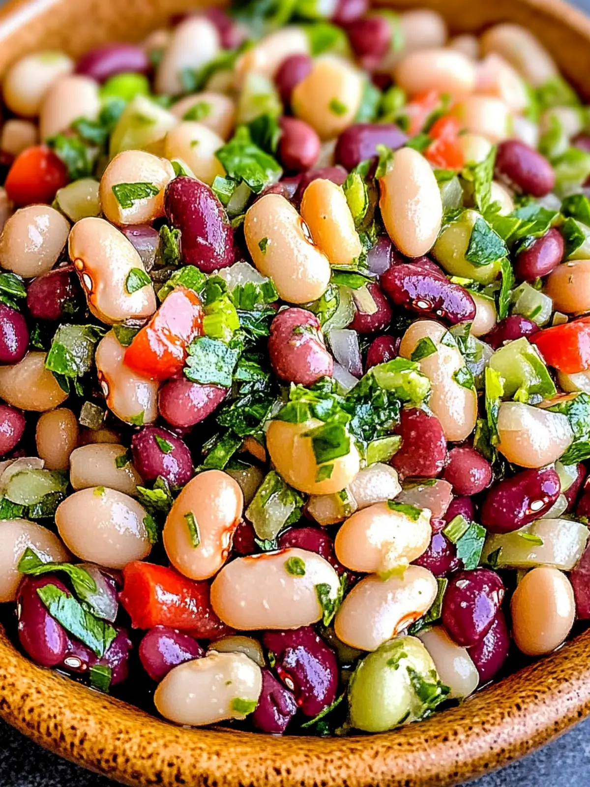 Colorful 3 Bean Salad: A Zesty Side for Every Occasion 4 Colorful 3 Bean Salad