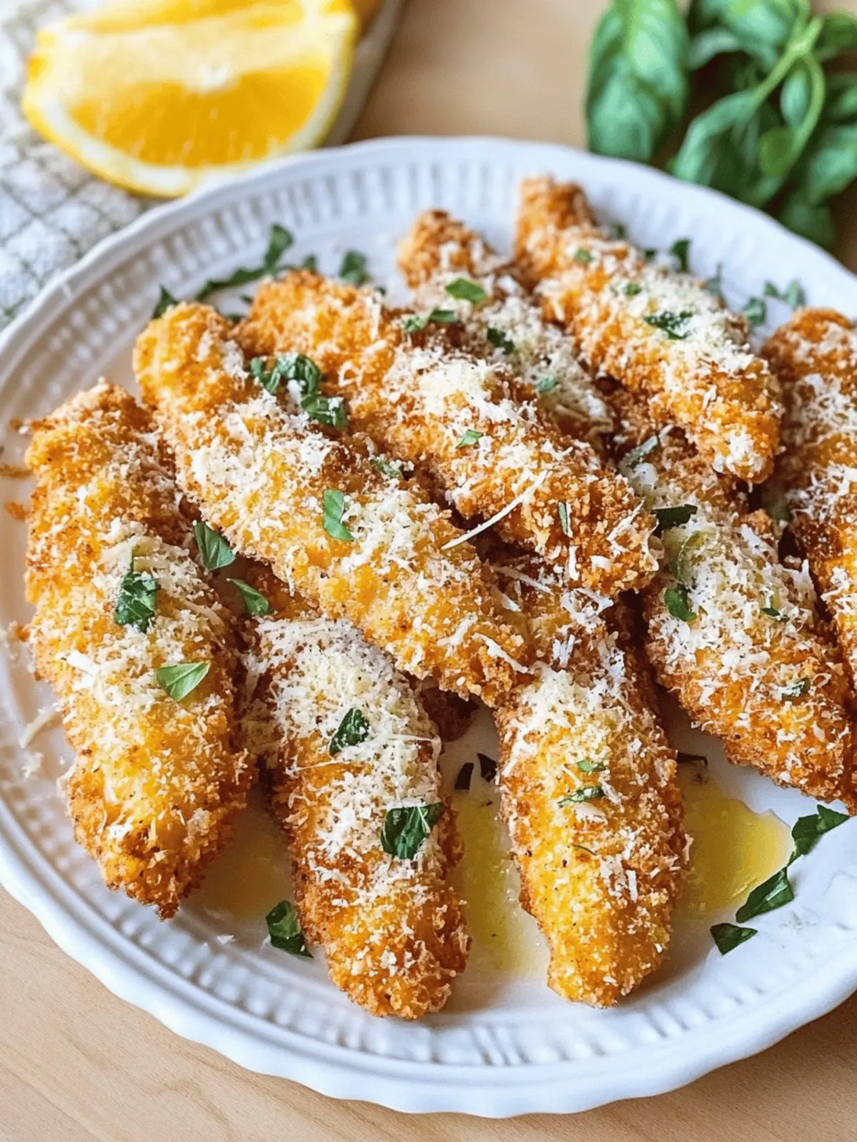 Garlic Parmesan Chicken Tenders: Crispy Comfort in Every Bite 4 Garlic Parmesan Chicken Tenders