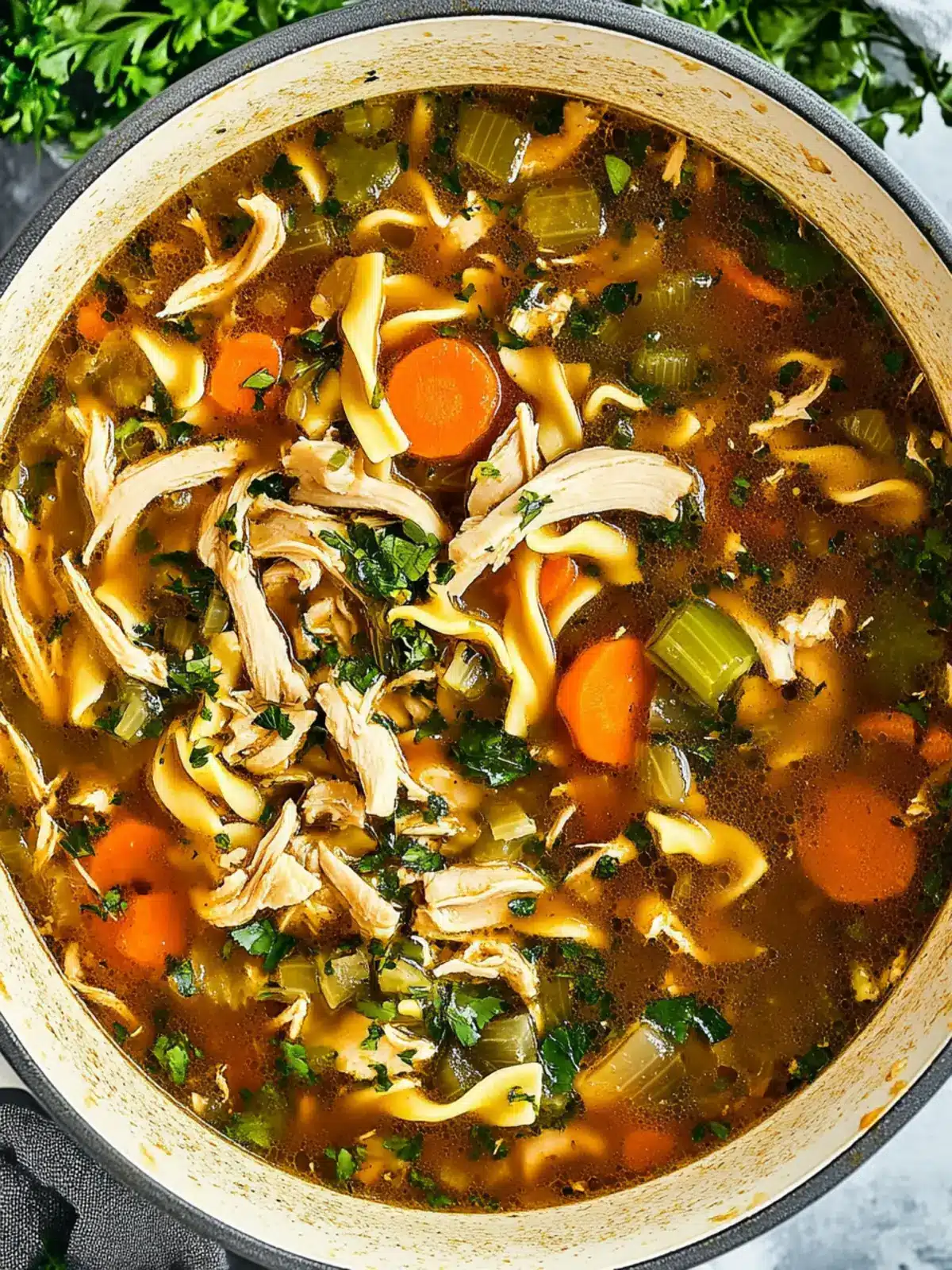 Flu Fighter Chicken Noodle Soup for Ultimate Comfort and Care 4 Flu Fighter Chicken Noodle Soup