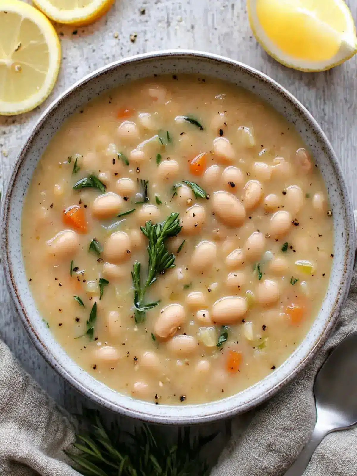Greek White Bean Soup