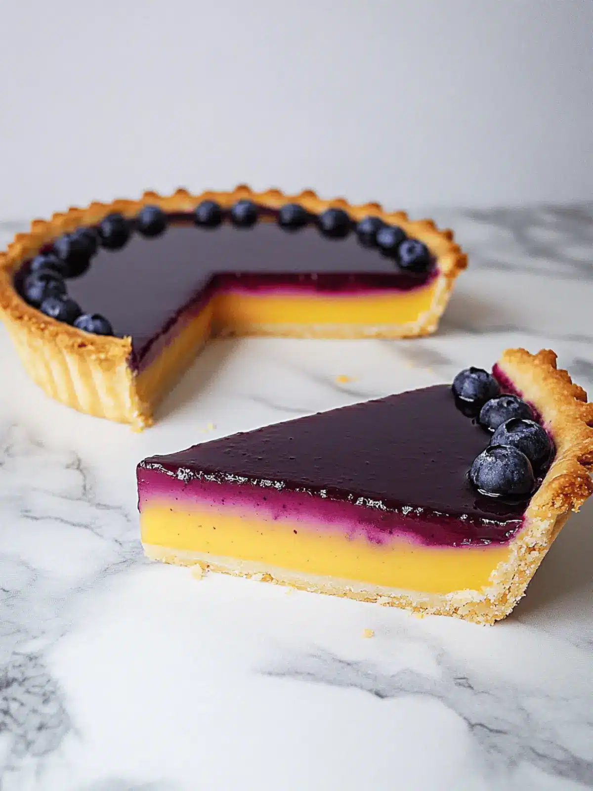 Indulge in This Blueberry Lemon Curd Tart Delight 3 Blueberry Lemon Curd Tart