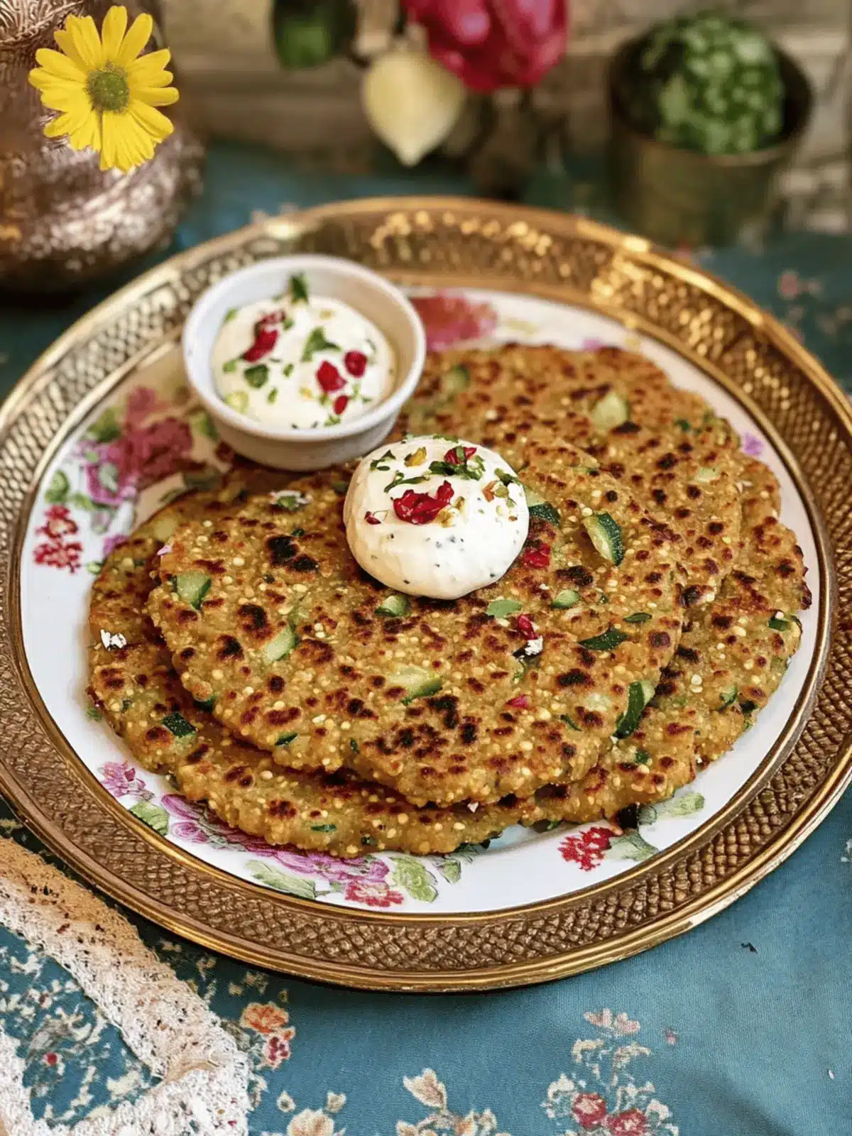 Cucumber Millet Thalipeeth: Crispy Fasting Snack That Delights 4 Cucumber Millet Thalipeeth