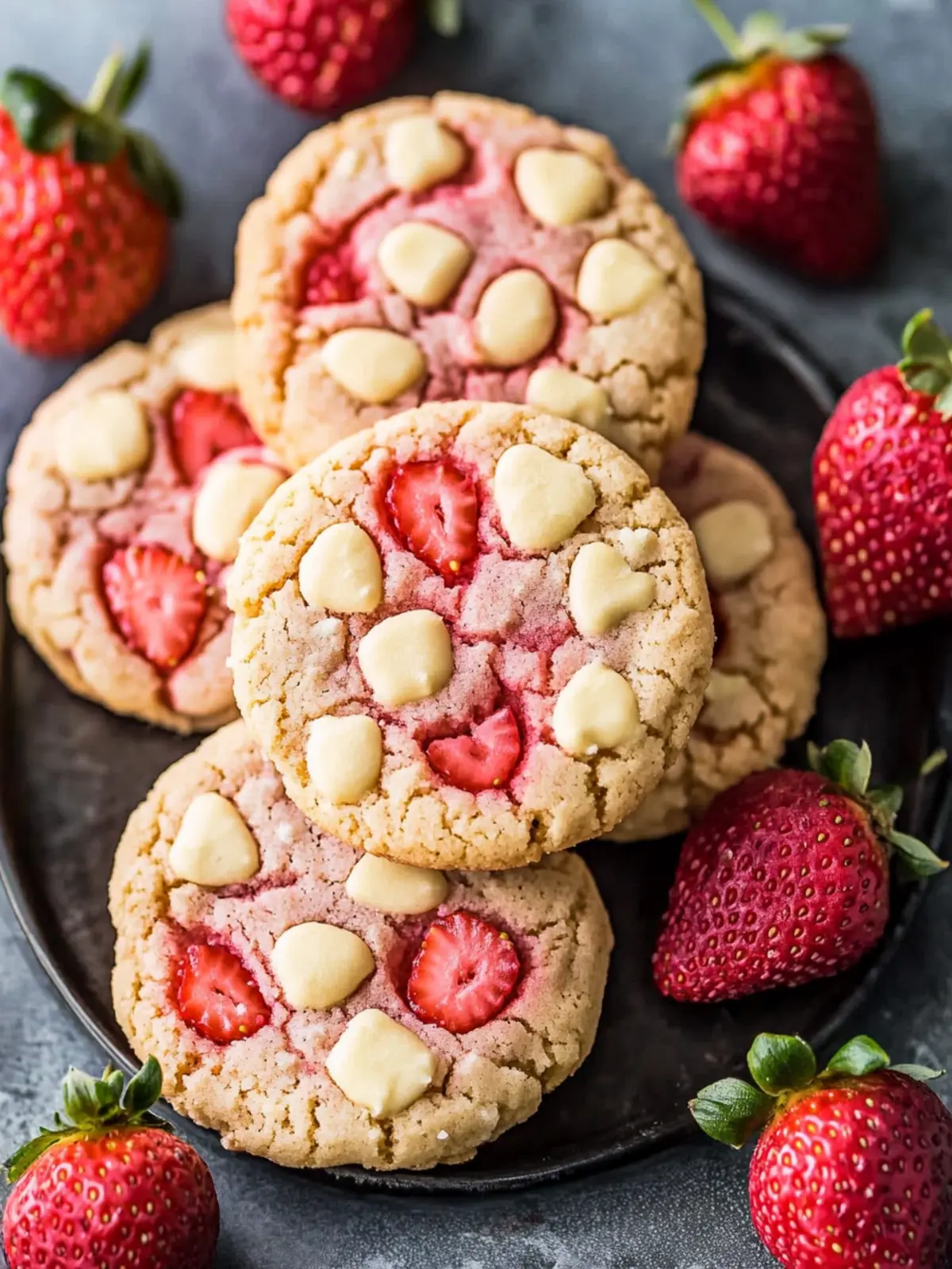 Strawberry Cookies