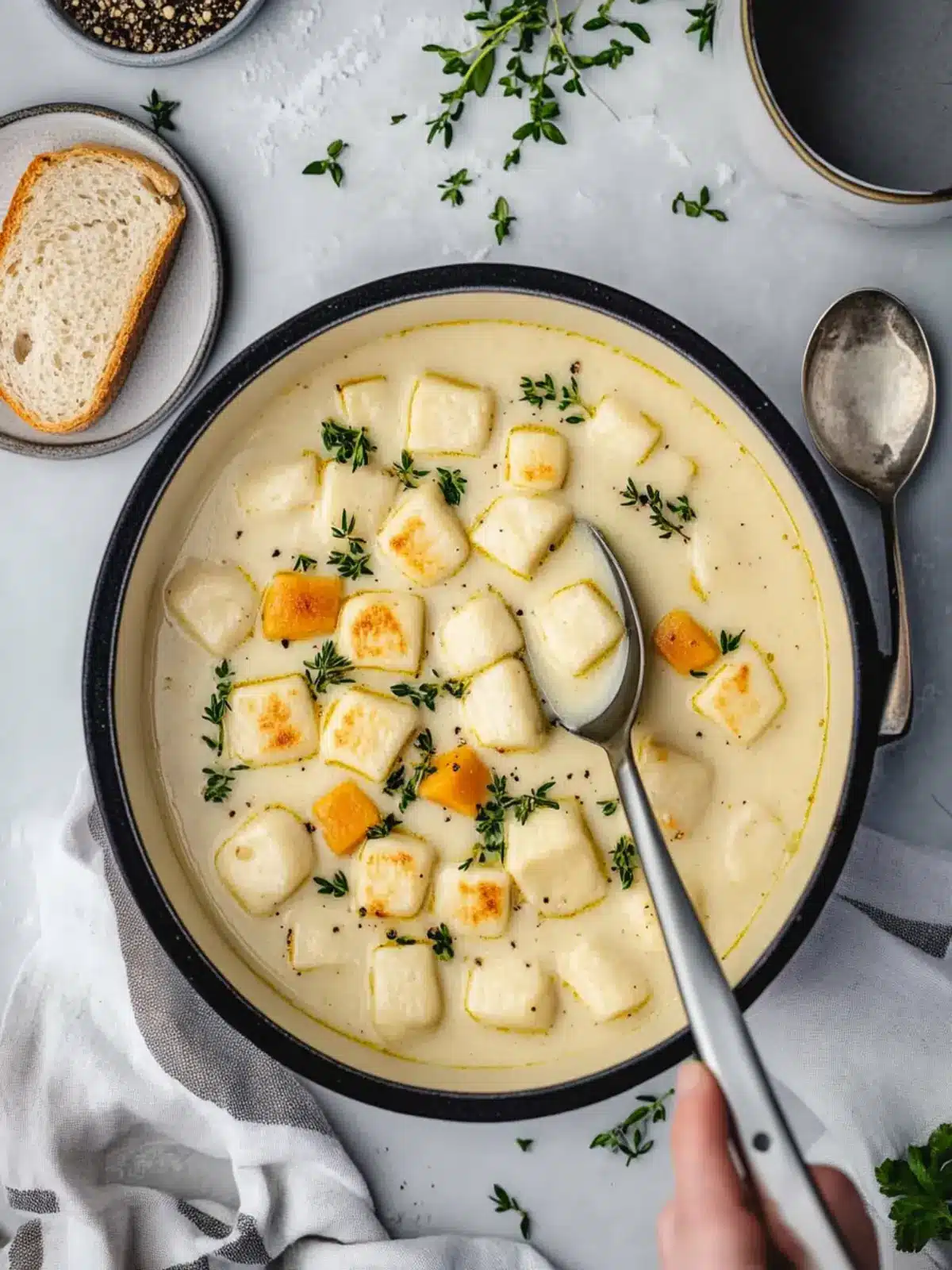Creamy Knoephla Soup