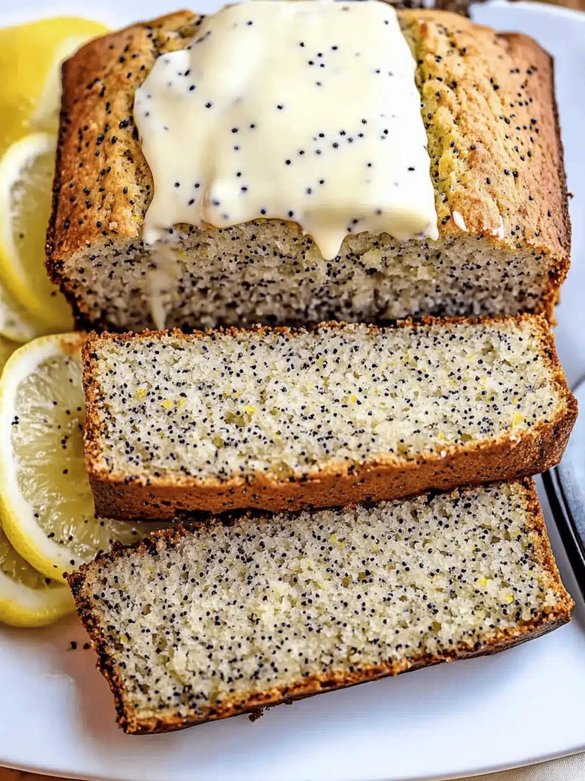 Moist Lemon Poppy Seed Bread with Zucchini Surprise 3 Moist Lemon Poppy Seed Bread with Zucchini Surprise