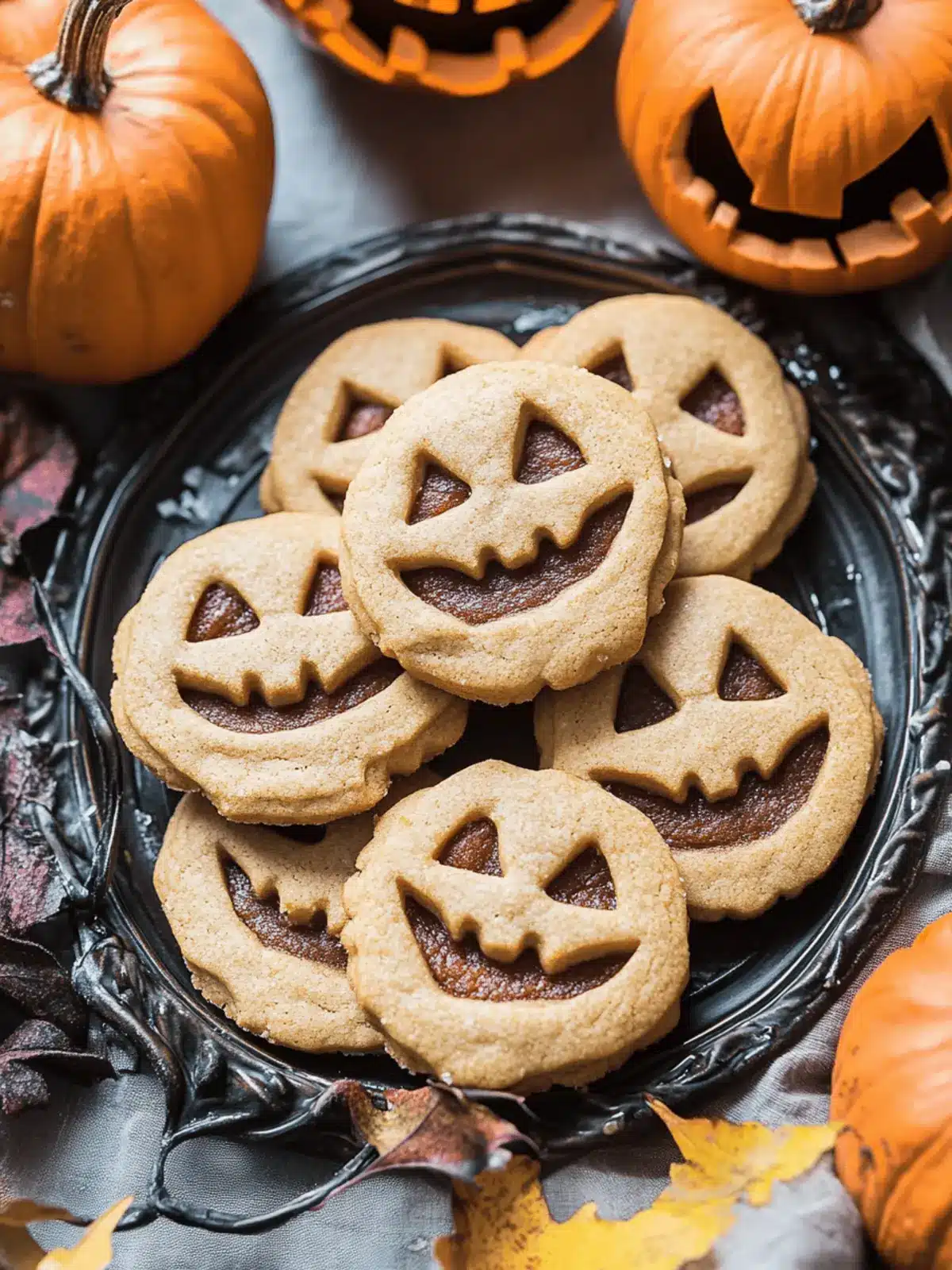 Cozy Up with Stuffed Jack-O -Lantern Cookies This Fall 3 Stuffed Jack-O -Lantern Cookies