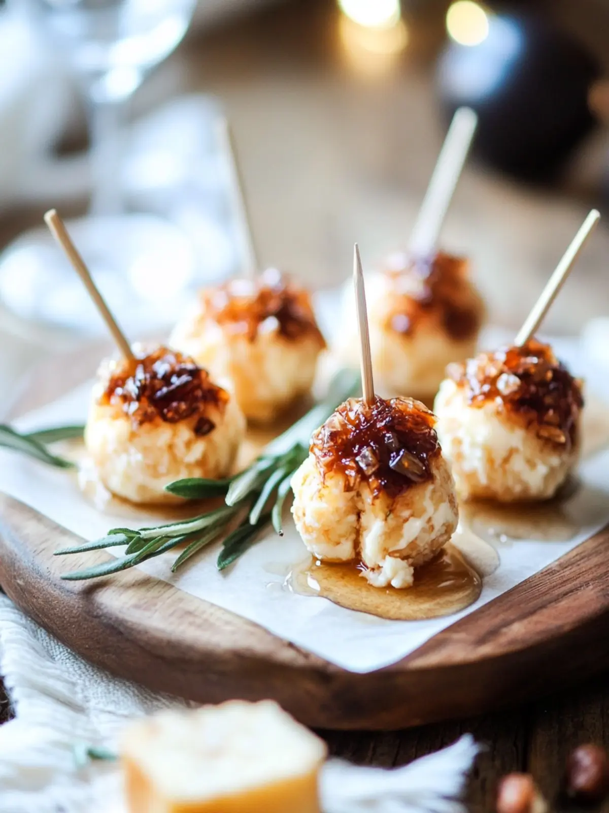 Delicious Honey Goat Cheese Balls with Nutty Pecans Recipe 2 Honey Goat Cheese Balls