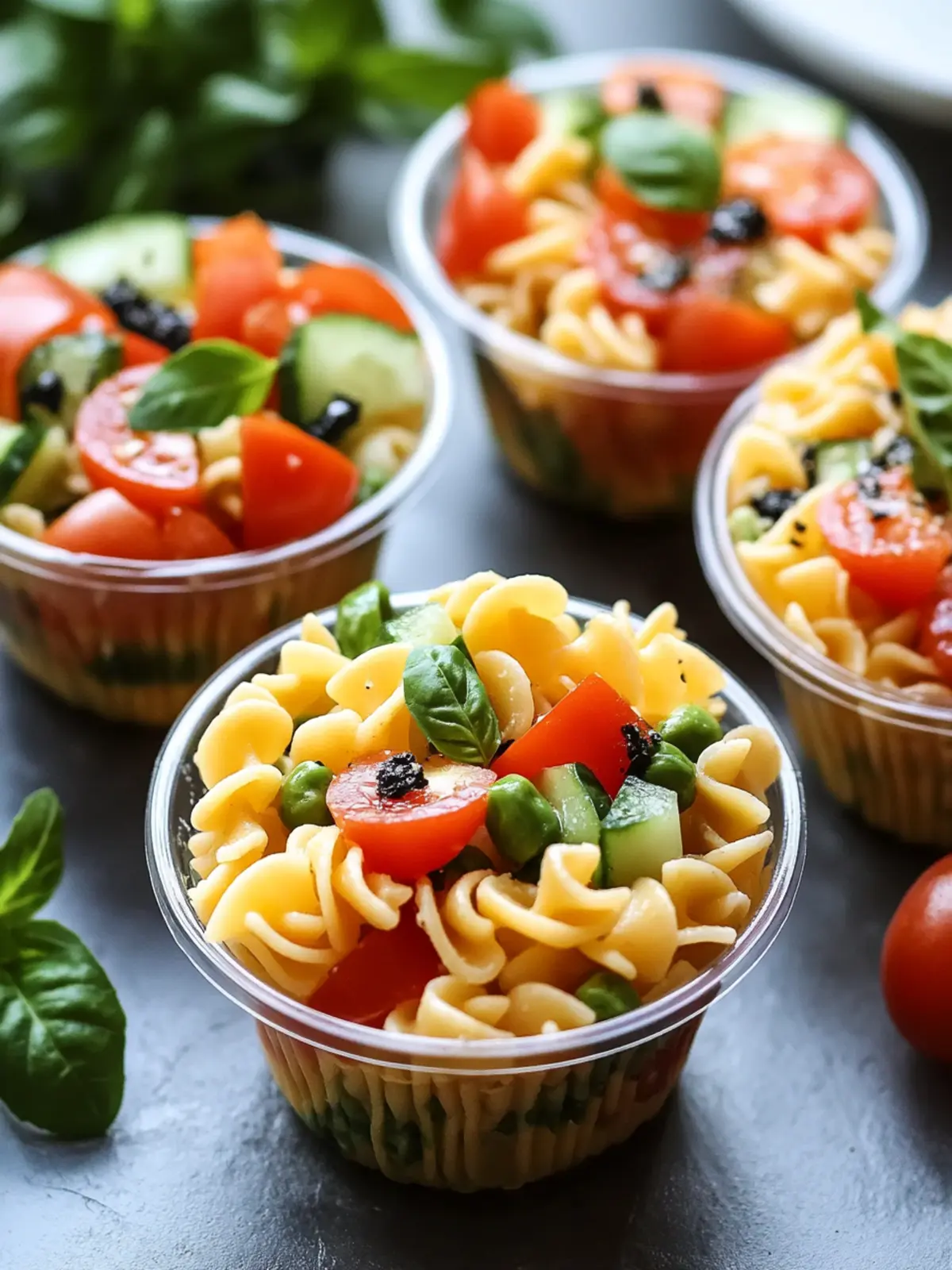 Pasta Salad Cups