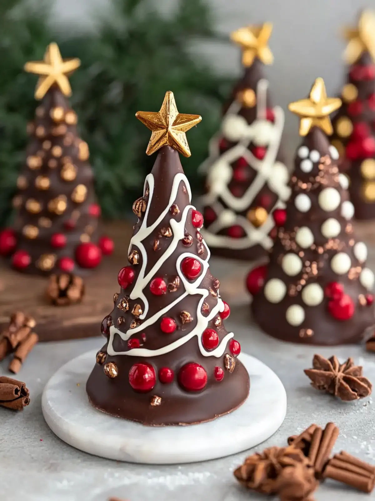 Christmas Chocolate Trees