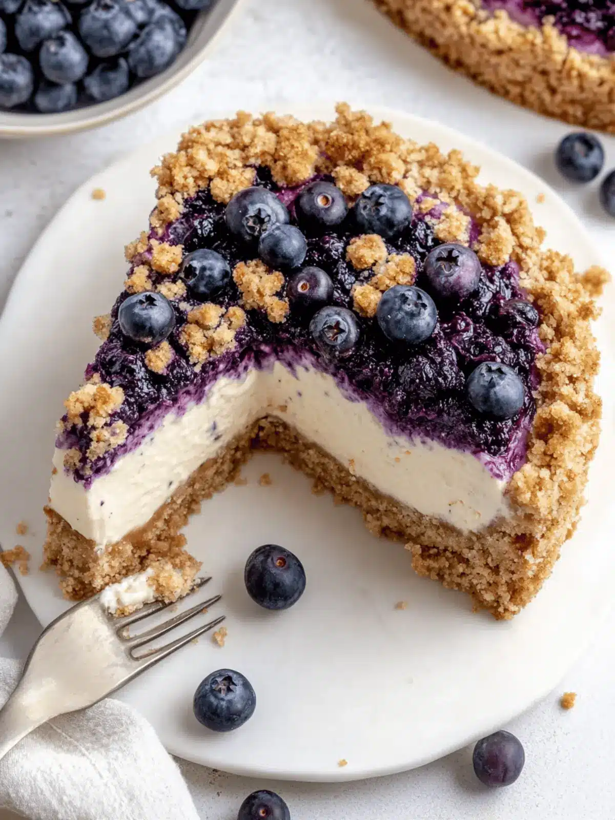 Irresistible Blueberry Crumble Cheesecake That Wows Every Time 2 Blueberry Crumble Cheesecake