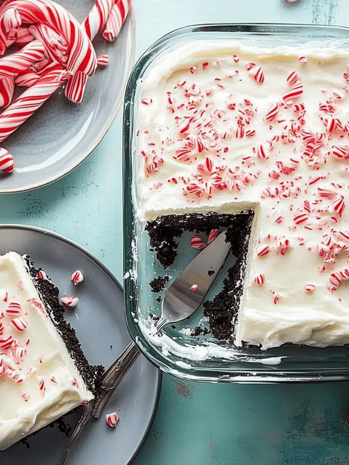 Candy Cane Dessert