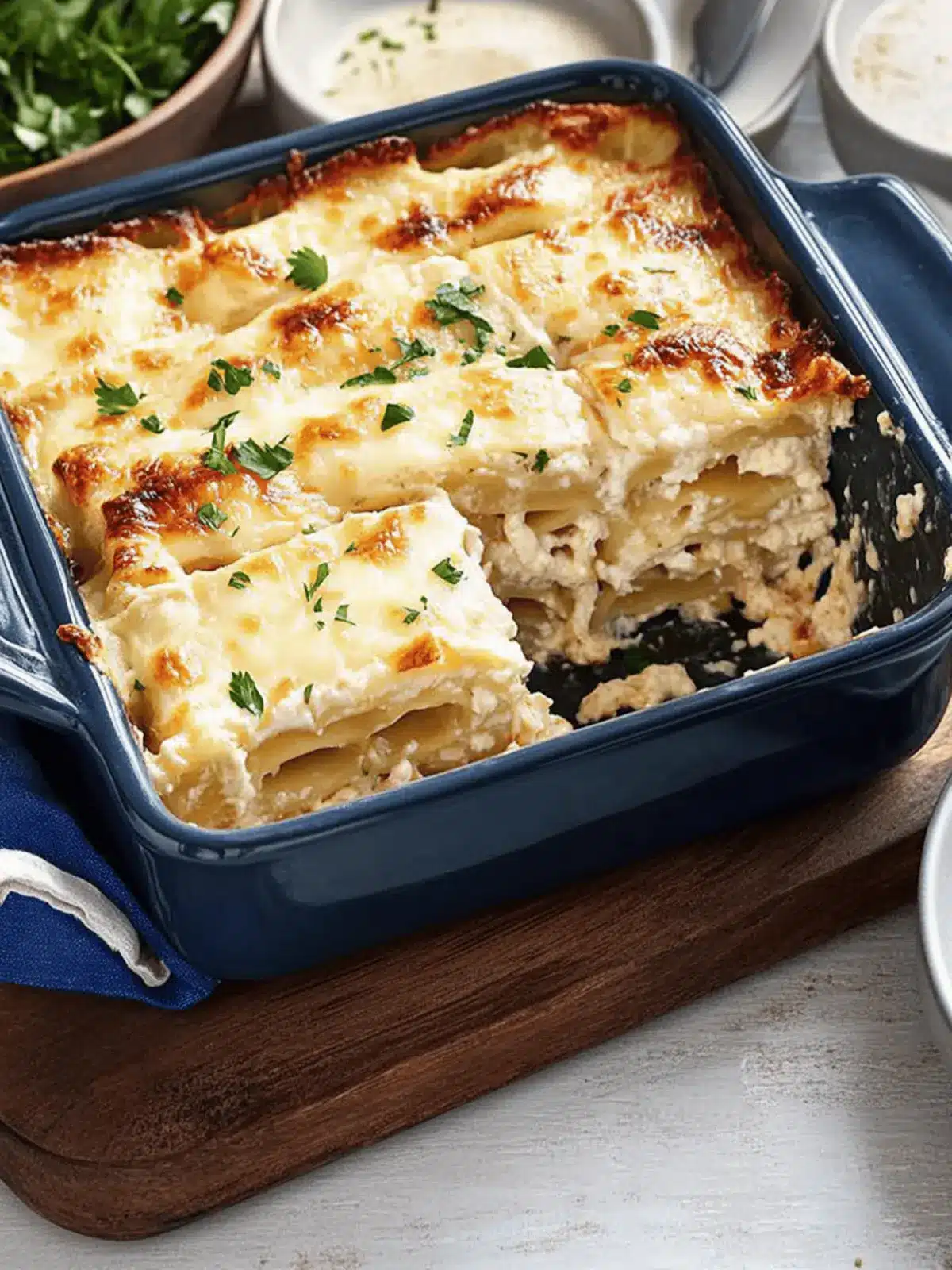 Chicken Alfredo Lasagna