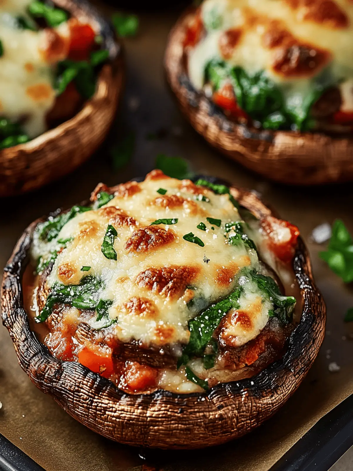 Stuffed Portobello Mushrooms