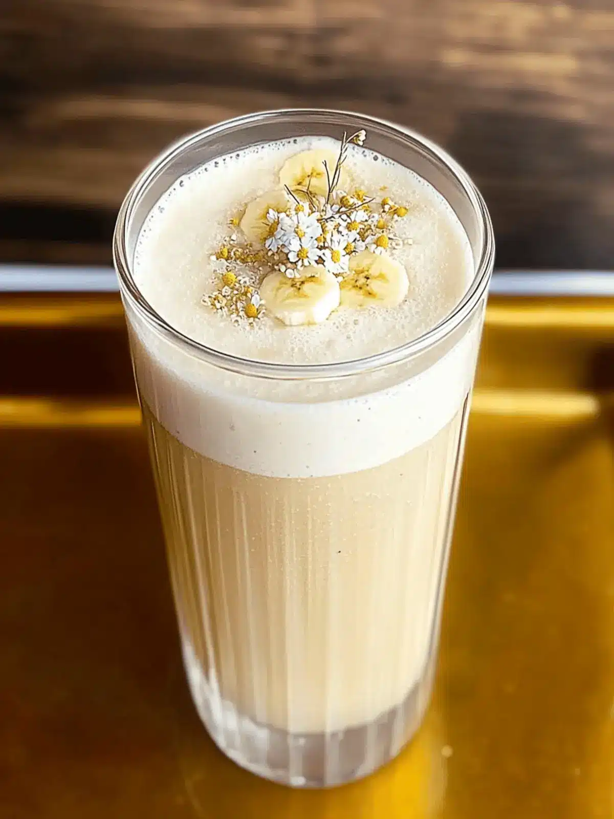 Calm Your Day with a Banana Chamomile Tea Smoothie 3 Banana Chamomile Tea Smoothie