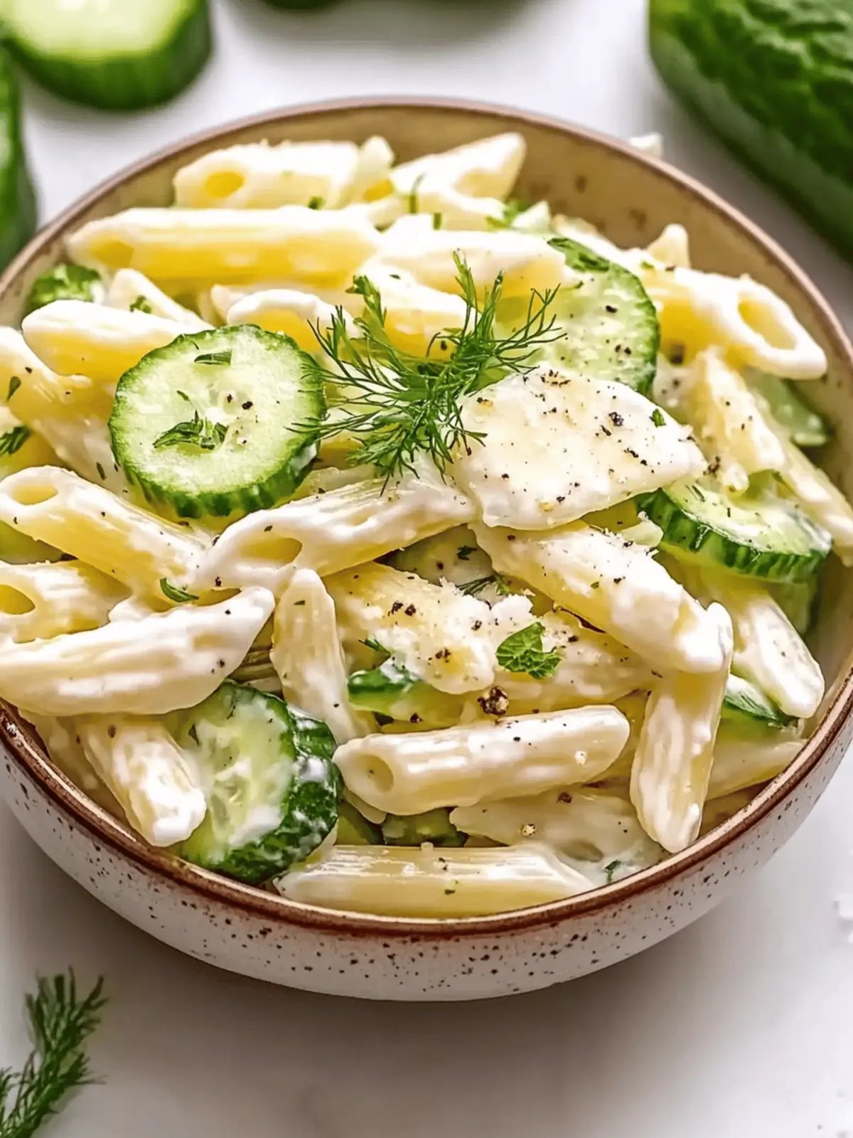 Delicious Cucumber Pasta Salad Perfect for Summer Picnics 3 Delicious Cucumber Pasta Salad Perfect for Summer Picnics