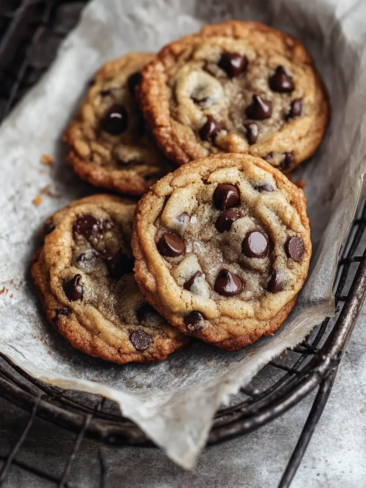 Banana Bread Chocolate Chip Cookies