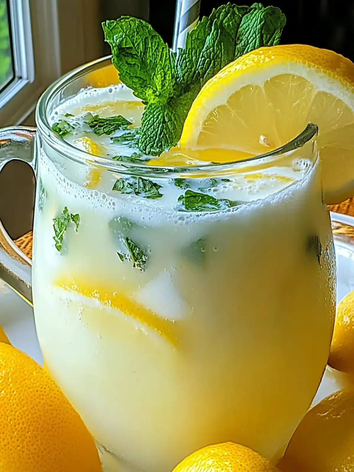 Condensed Milk Lemonade
