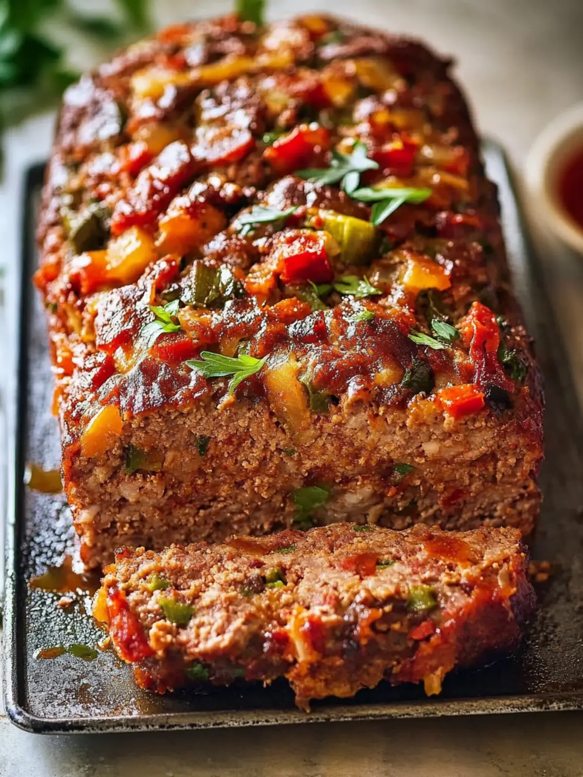 Veggie Loaded Meatloaf