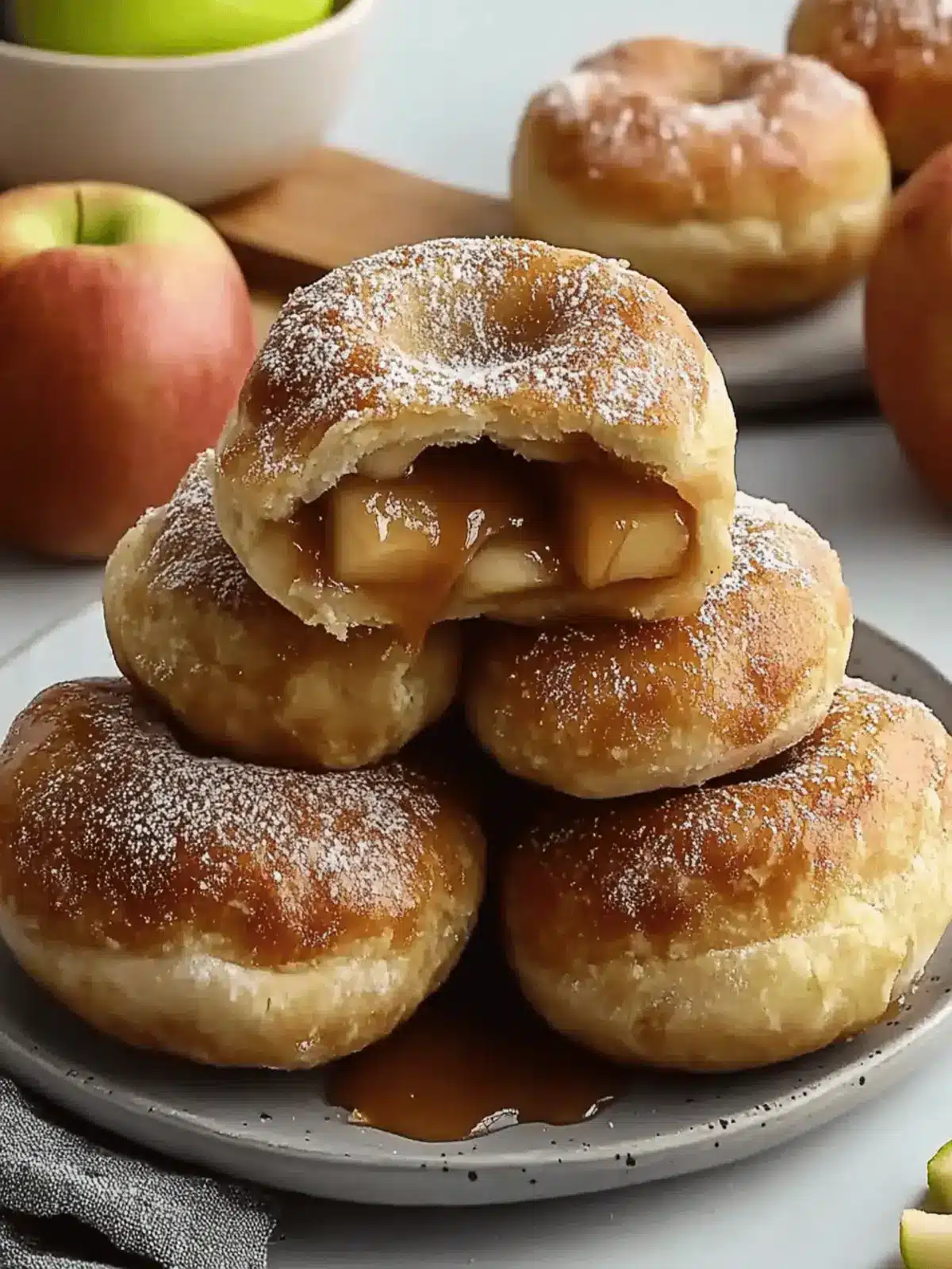 Caramel Apple Pie Bombs