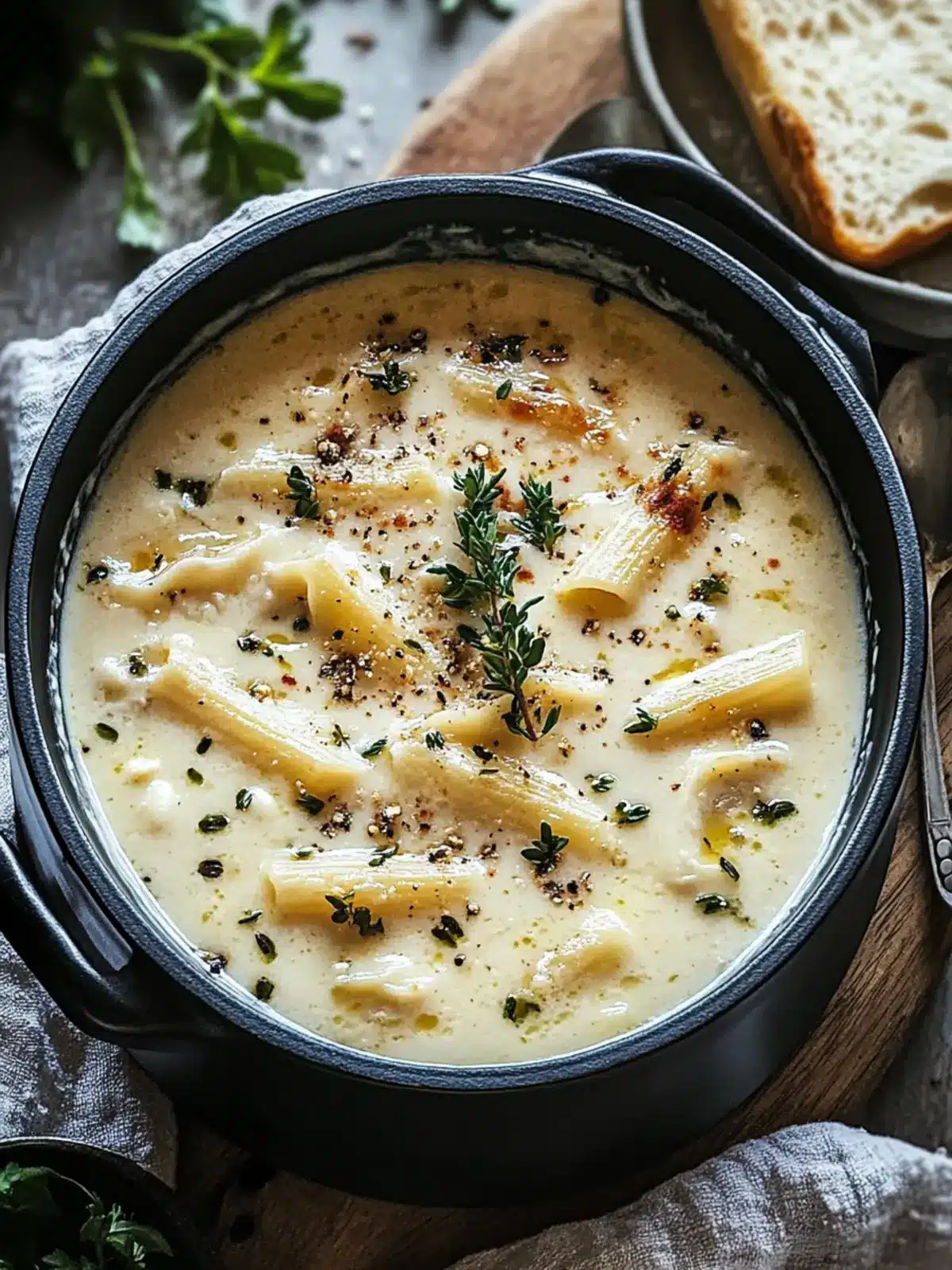 White Lasagna Soup