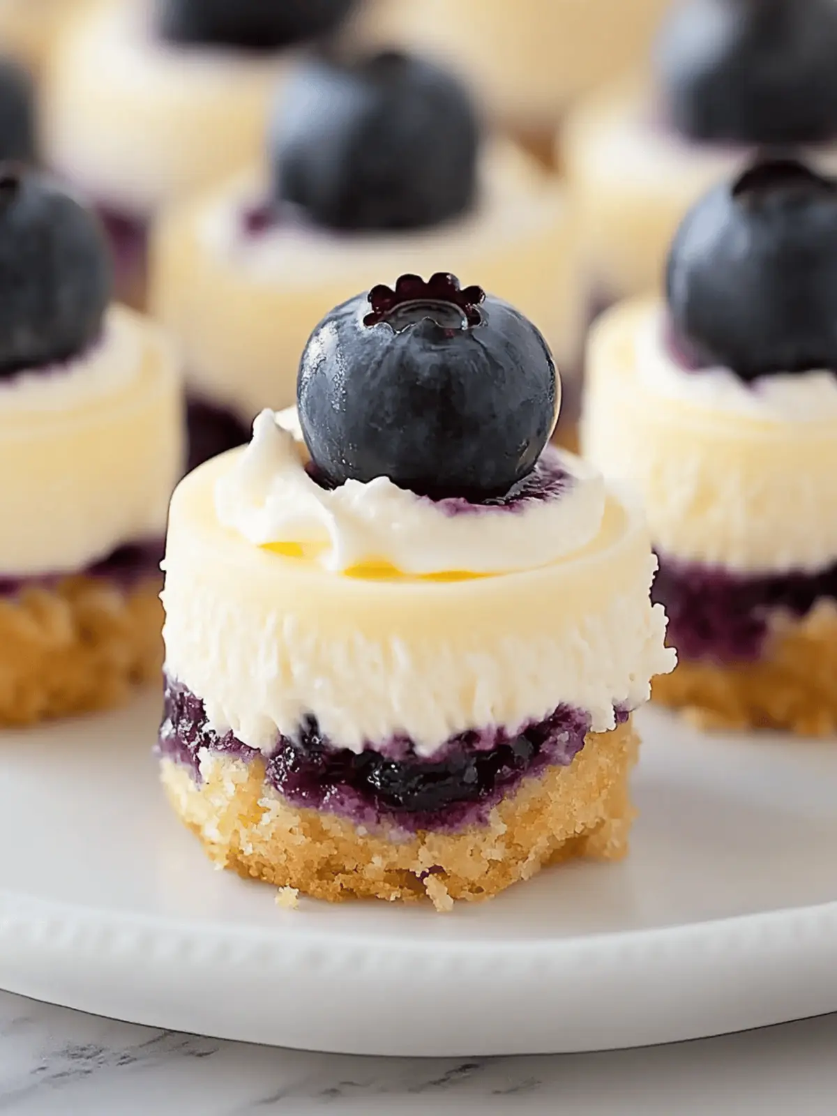 Mini Lemon Blueberry Cheesecakes That Will Brighten Your Summer 2 Mini Lemon Blueberry Cheesecakes