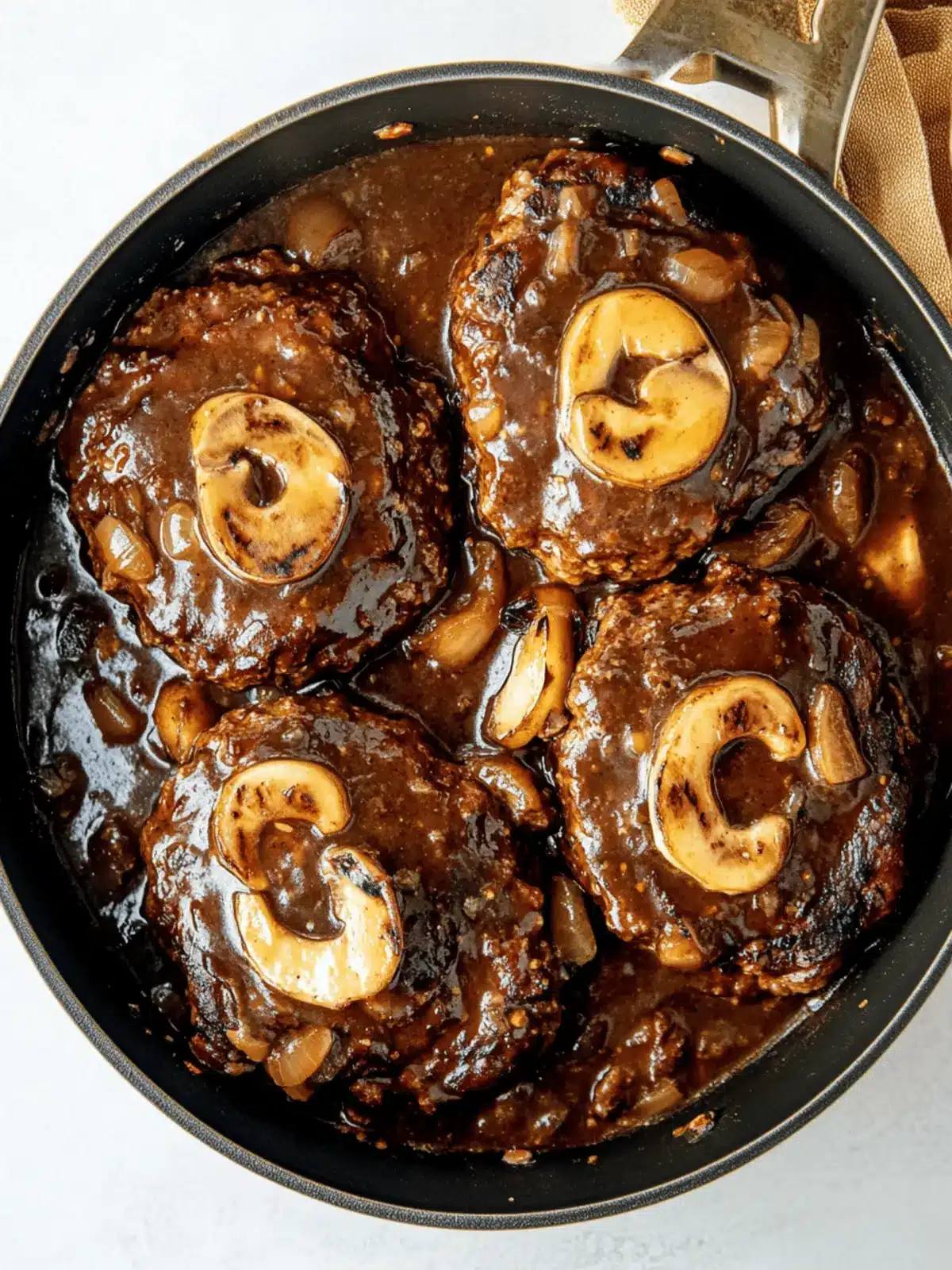 Irresistible Salisbury Steak with Rich Mushroom Gravy Delight 2 Irresistible Salisbury Steak with Rich Mushroom Gravy Delight