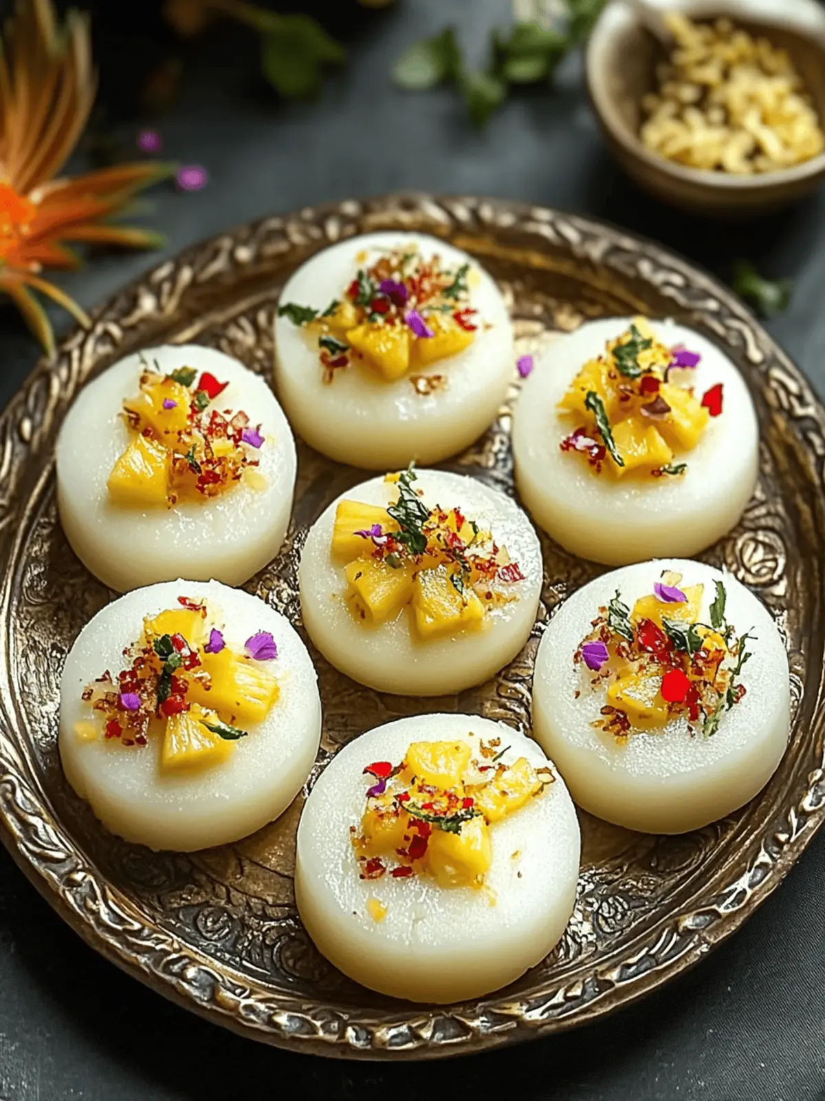 Pineapple Sandesh: A Tropical Twist on Classic Indian Sweets 2 Pineapple Sandesh