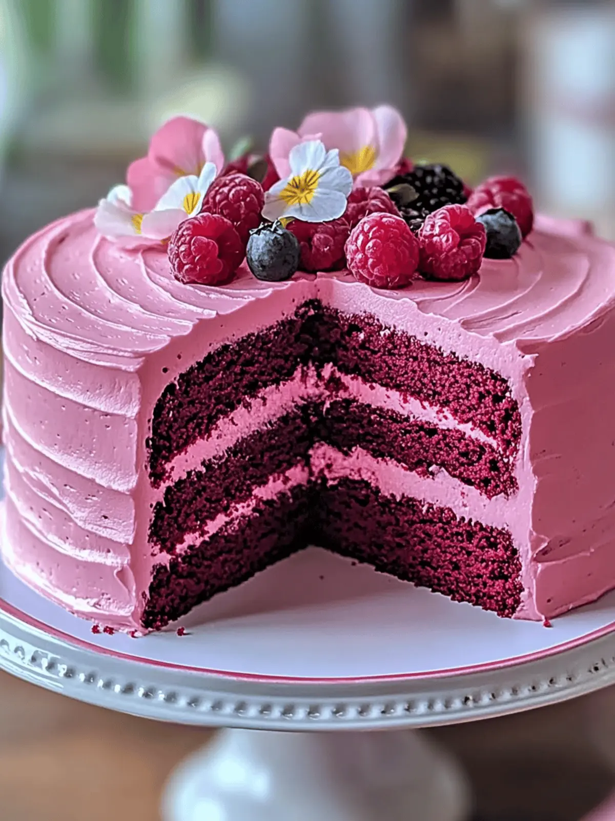 Irresistible Mother s Day Pink Velvet Cake to Celebrate Mom 3 Mother s Day Pink Velvet Cake