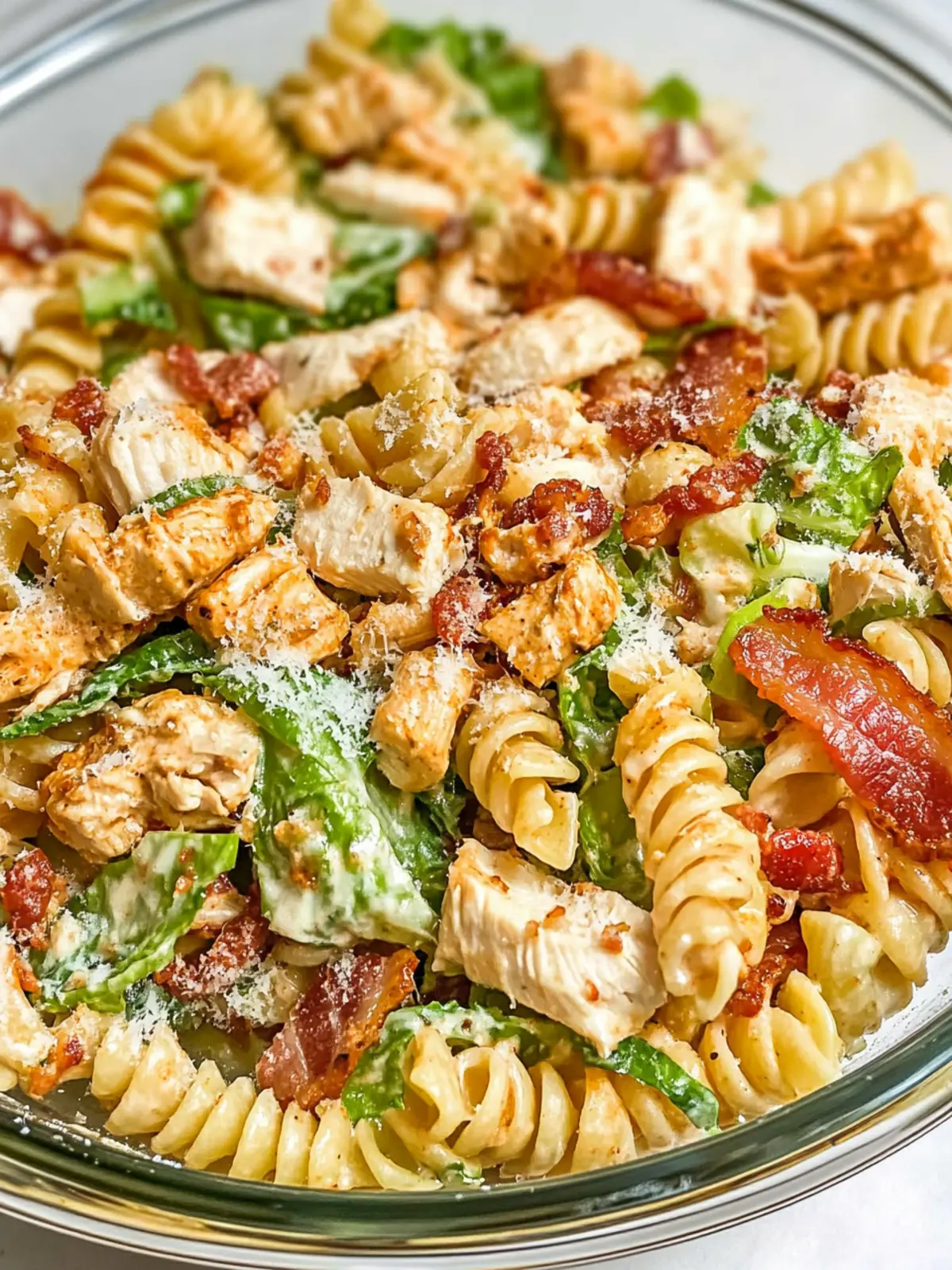 Irresistible Chicken Bacon Ranch Pasta Salad You ll Love 4 Chicken Bacon Ranch Pasta Salad