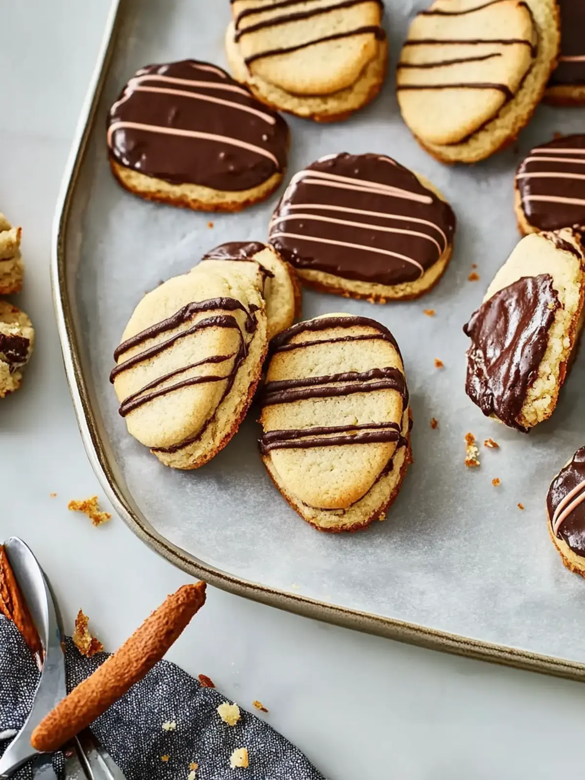 Chocolate Ganache Sandwich Cookies