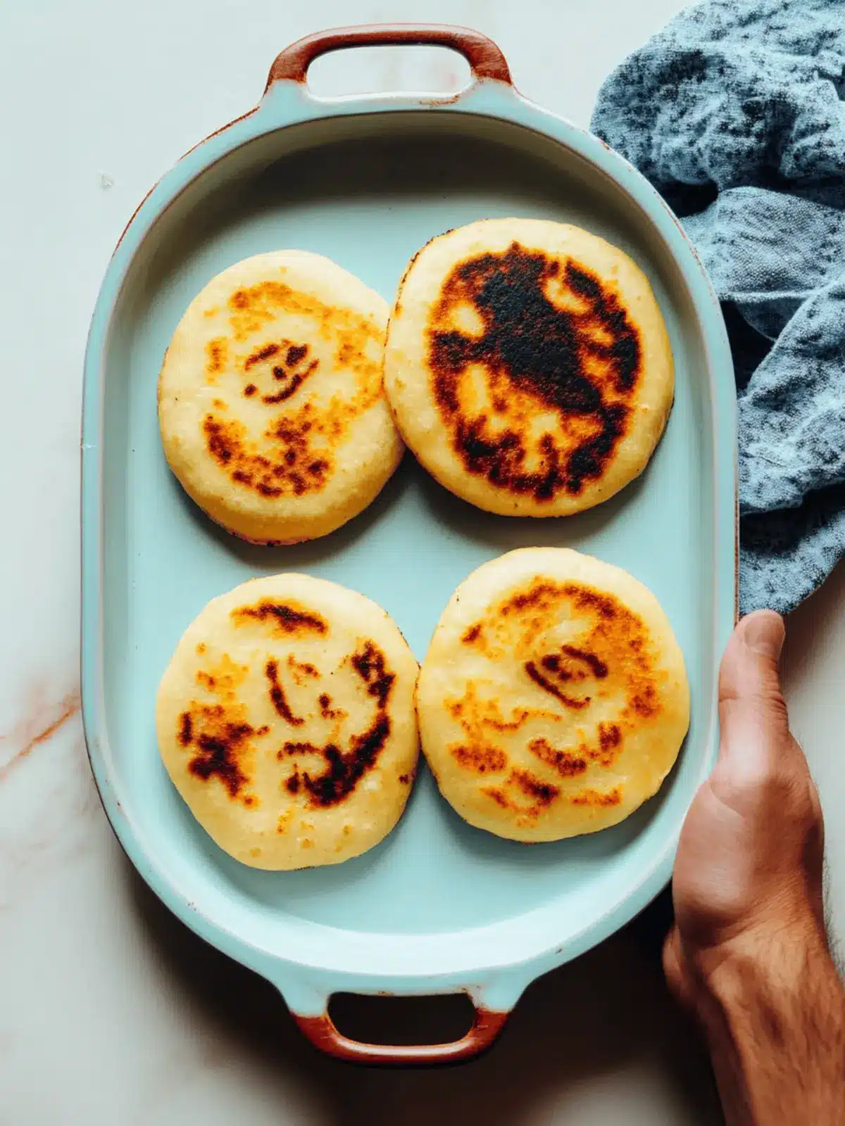 Arepas Made Easy: 3 Ingredients for Perfectly Fluffy Bites 2 Arepas Made Easy: 3 Ingredients for Perfectly Fluffy Bites