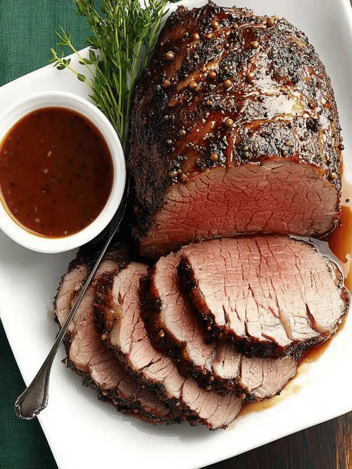 Savory Peppercorn Beef Top Loin Roast for Cozy Dinners 3 Peppercorn Beef Top Loin Roast
