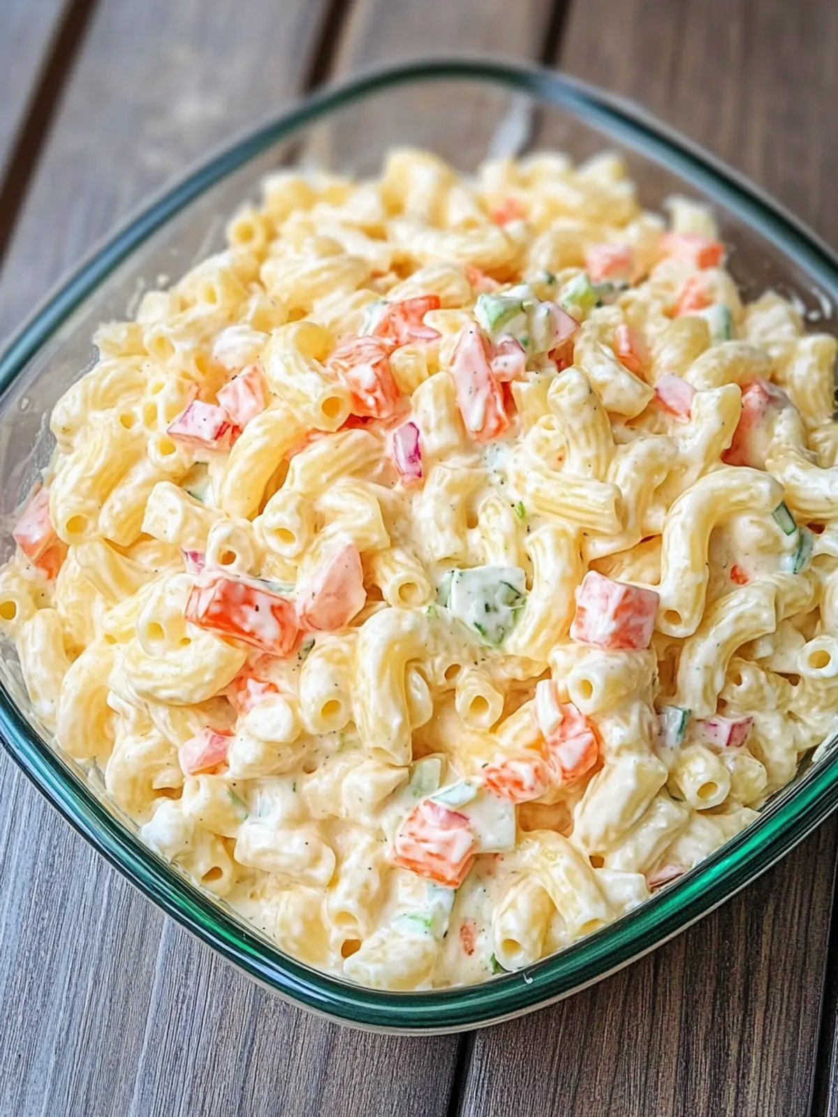 Creamy Cheddar Sour Cream Macaroni Salad You ll Love 3 Cheddar Sour Cream Macaroni Salad